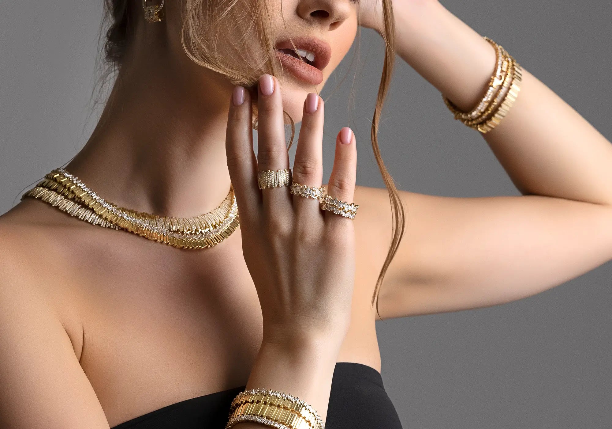 18k diamond eternity bands
