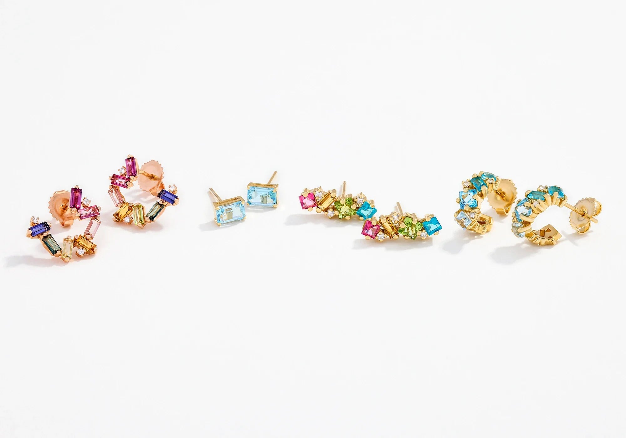 Suzanne Kalan 14k Gold Earrings