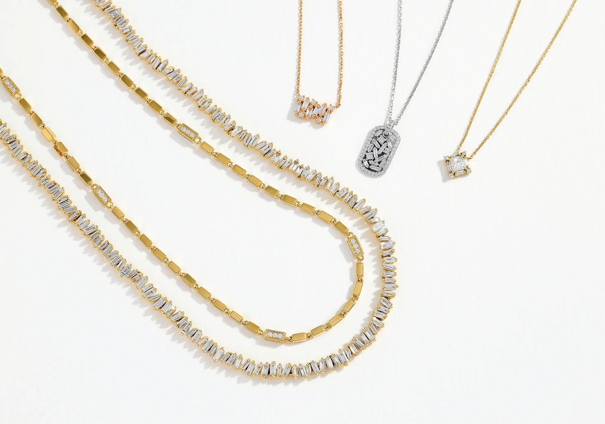 Suzanne Kalan 18k Gold Necklaces