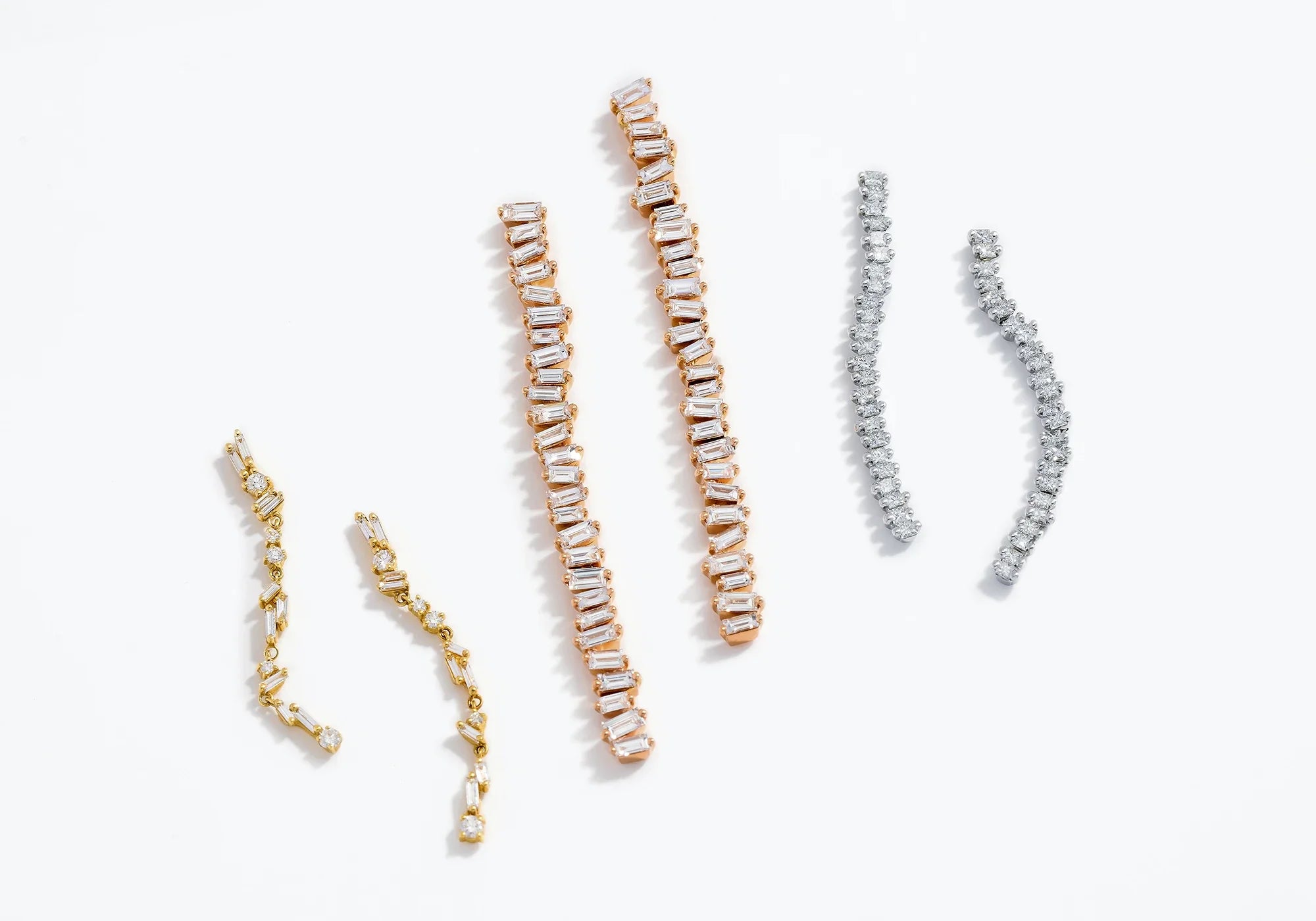 Suzanne Kalan Drop Earring Collection in 14k & 18k Gold