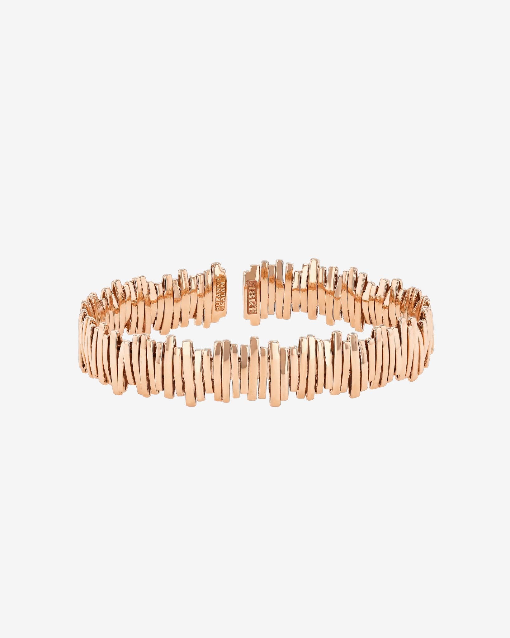 Suzanne Kalan Classic Gold Midi Bangle in 18k rose gold
