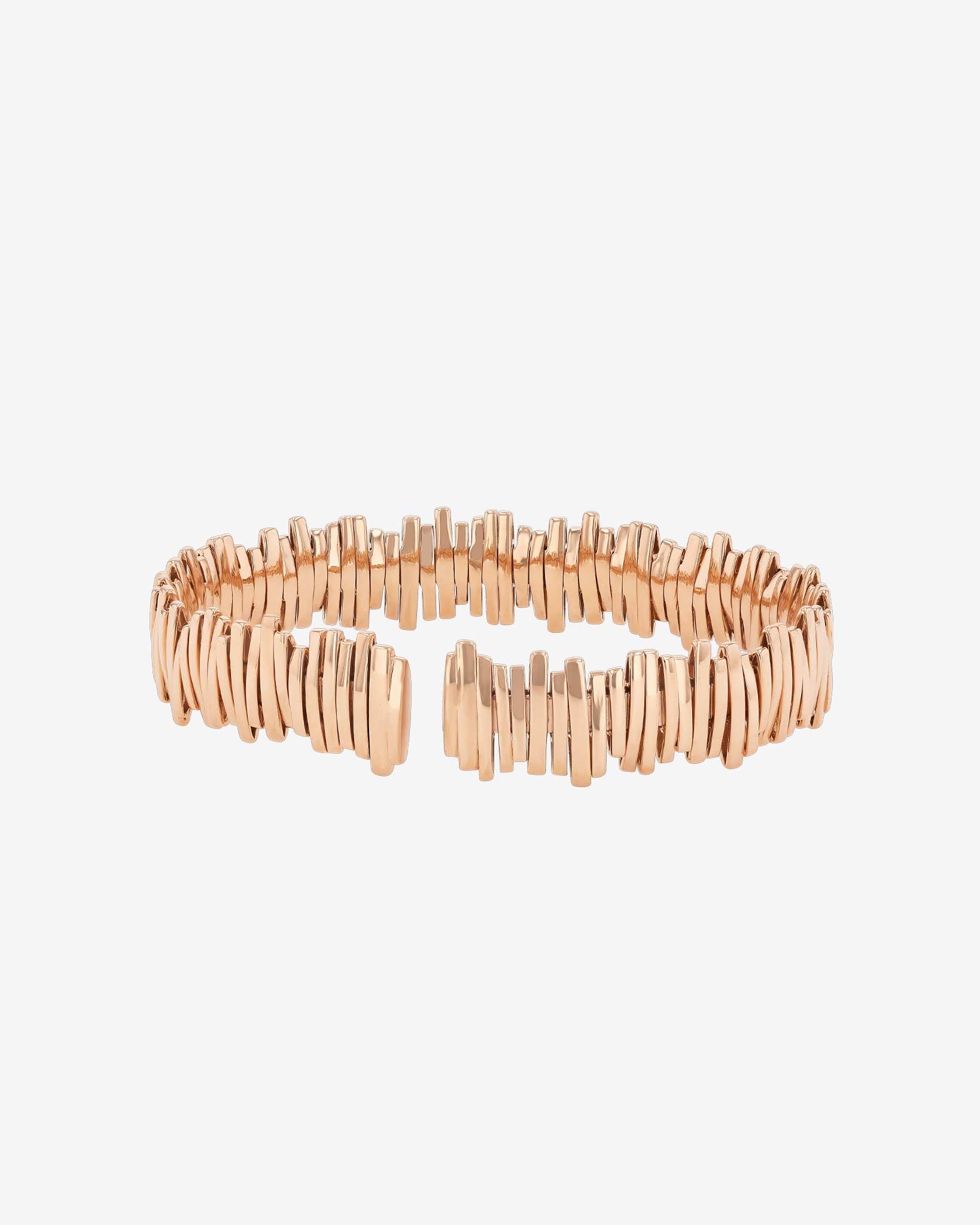 Suzanne Kalan Classic Gold Midi Bangle in 18k rose gold