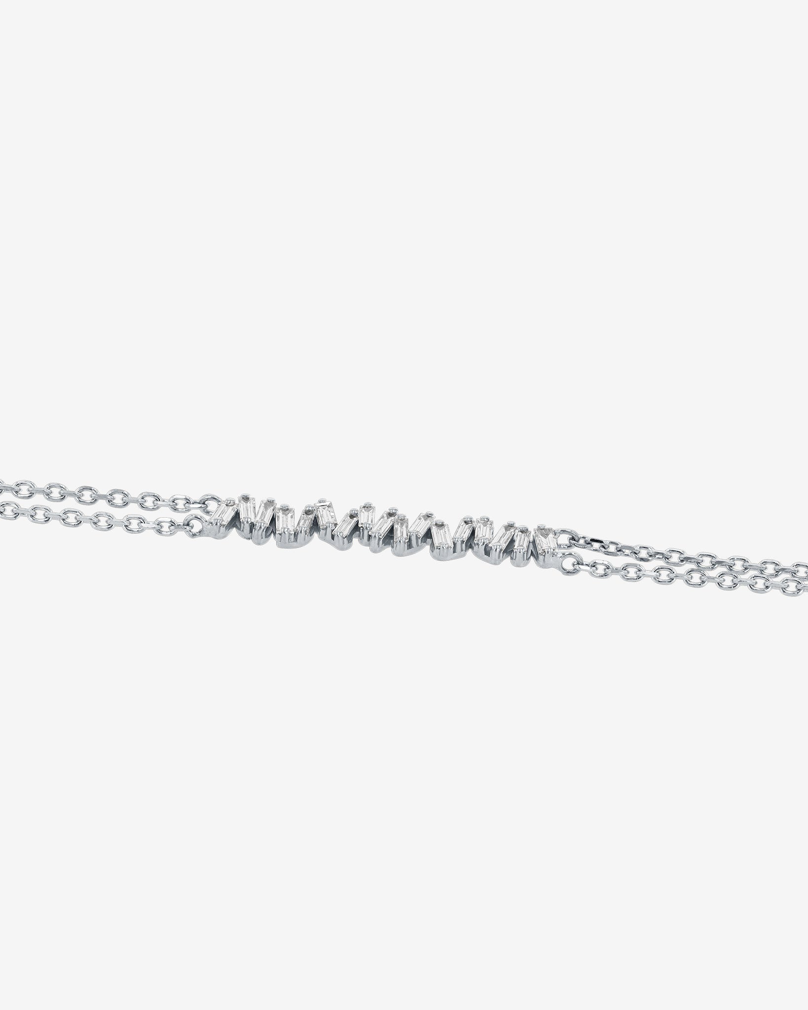 Suzanne Kalan Classic Diamond Bar Bracelet in 18k white gold