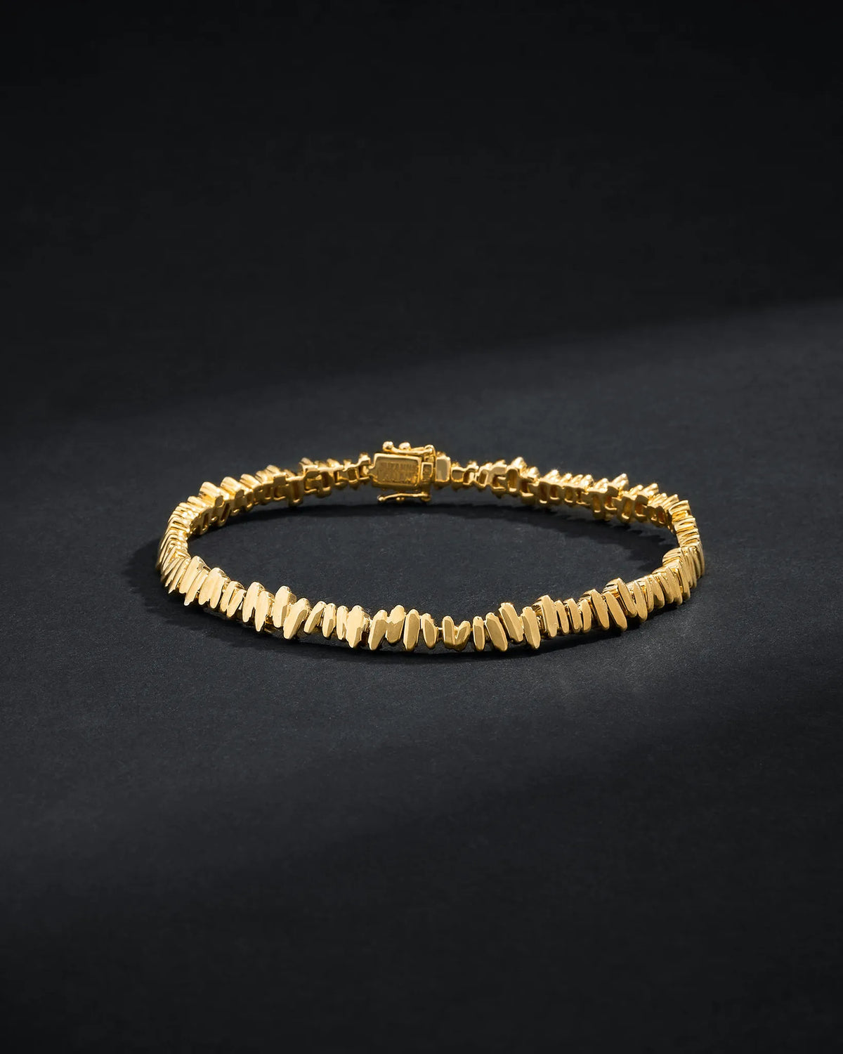 Golden Tennis Bracelet | Men's Jewelry | Suzanne Kalan®