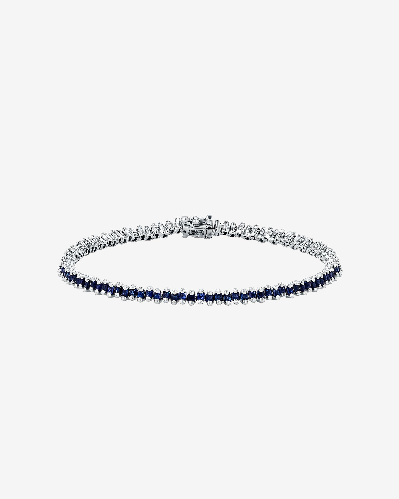 Princess Mini Dark Blue Sapphire Tennis Bracelet | Suzanne Kalan®