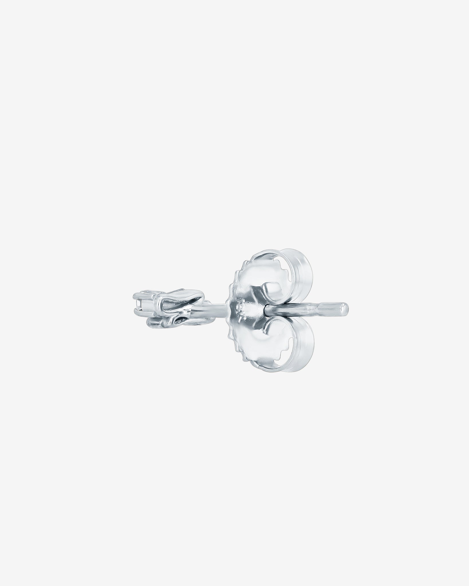 Suzanne Kalan Classic Diamond Mini Bar Studs in 18k white gold