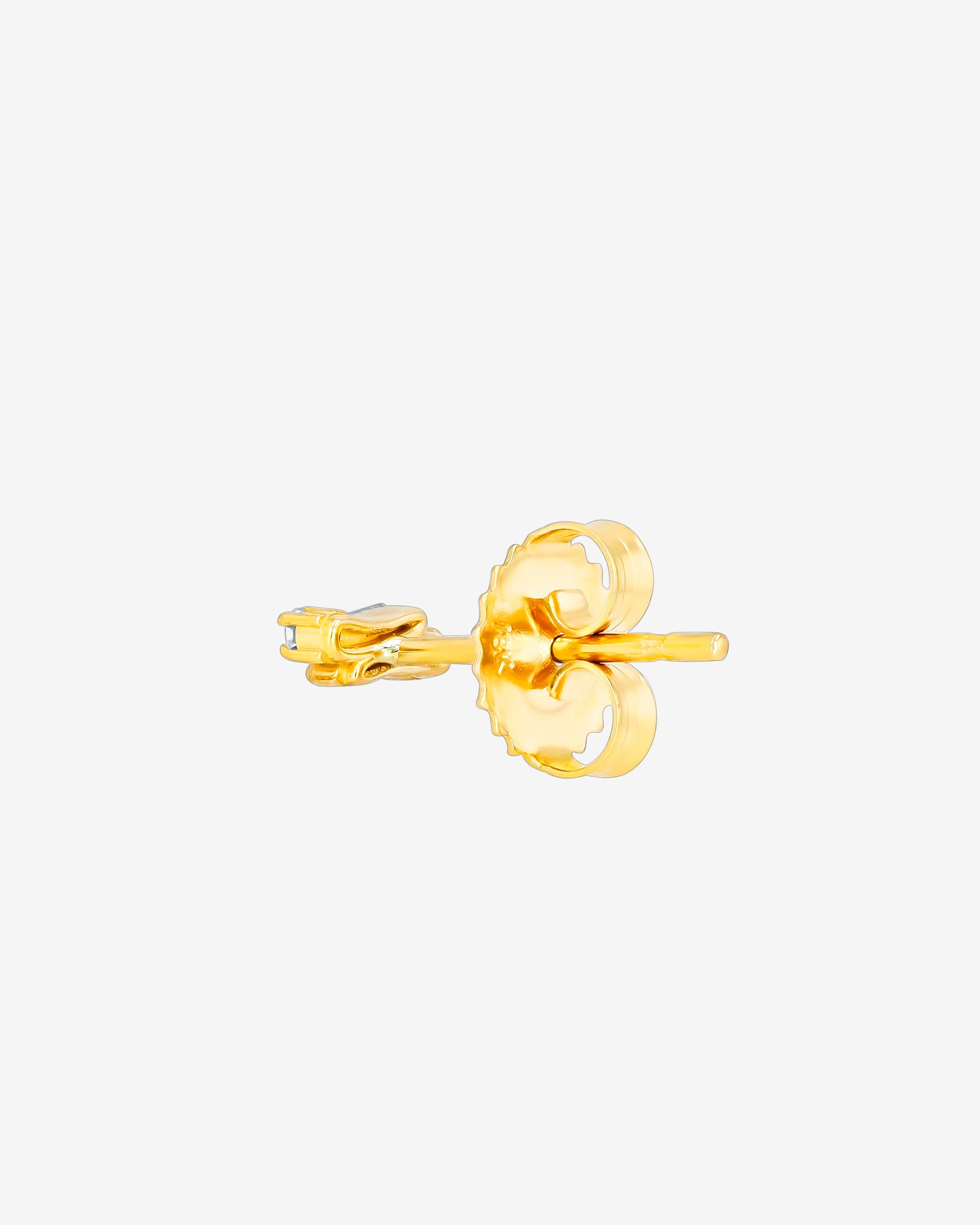 Suzanne Kalan Classic Diamond Mini Bar Studs in 18k yellow gold