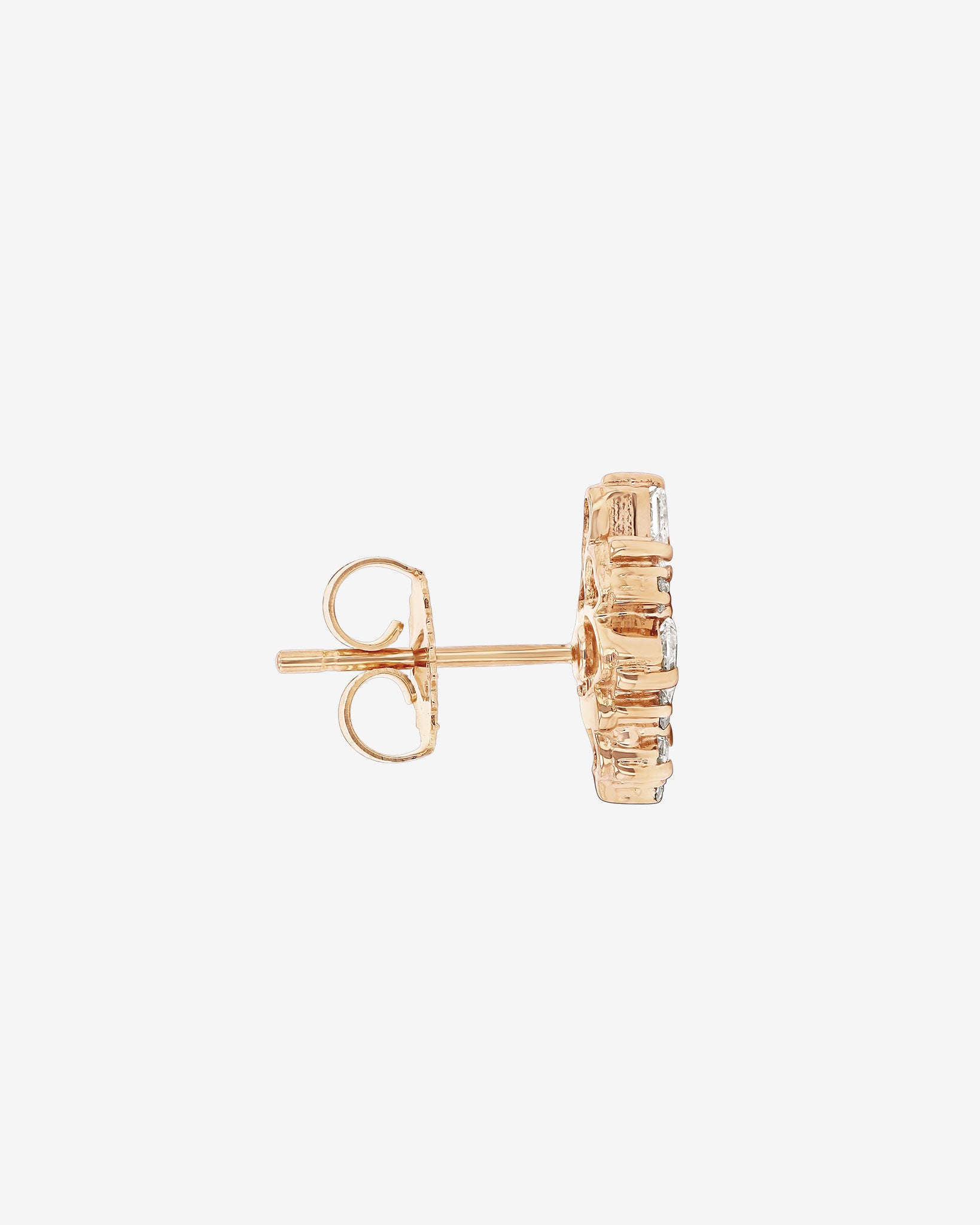 Suzanne Kalan La Fantaisie Star Diamond Studs in 18k rose gold