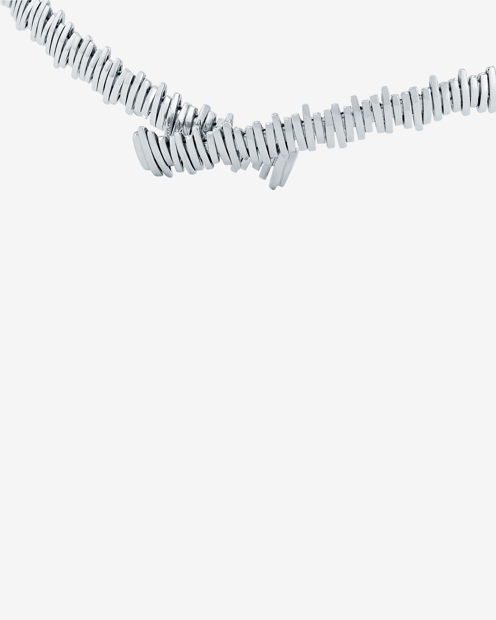 Suzanne Kalan Classic Diamond Double Row Midi Collar in 18k white gold