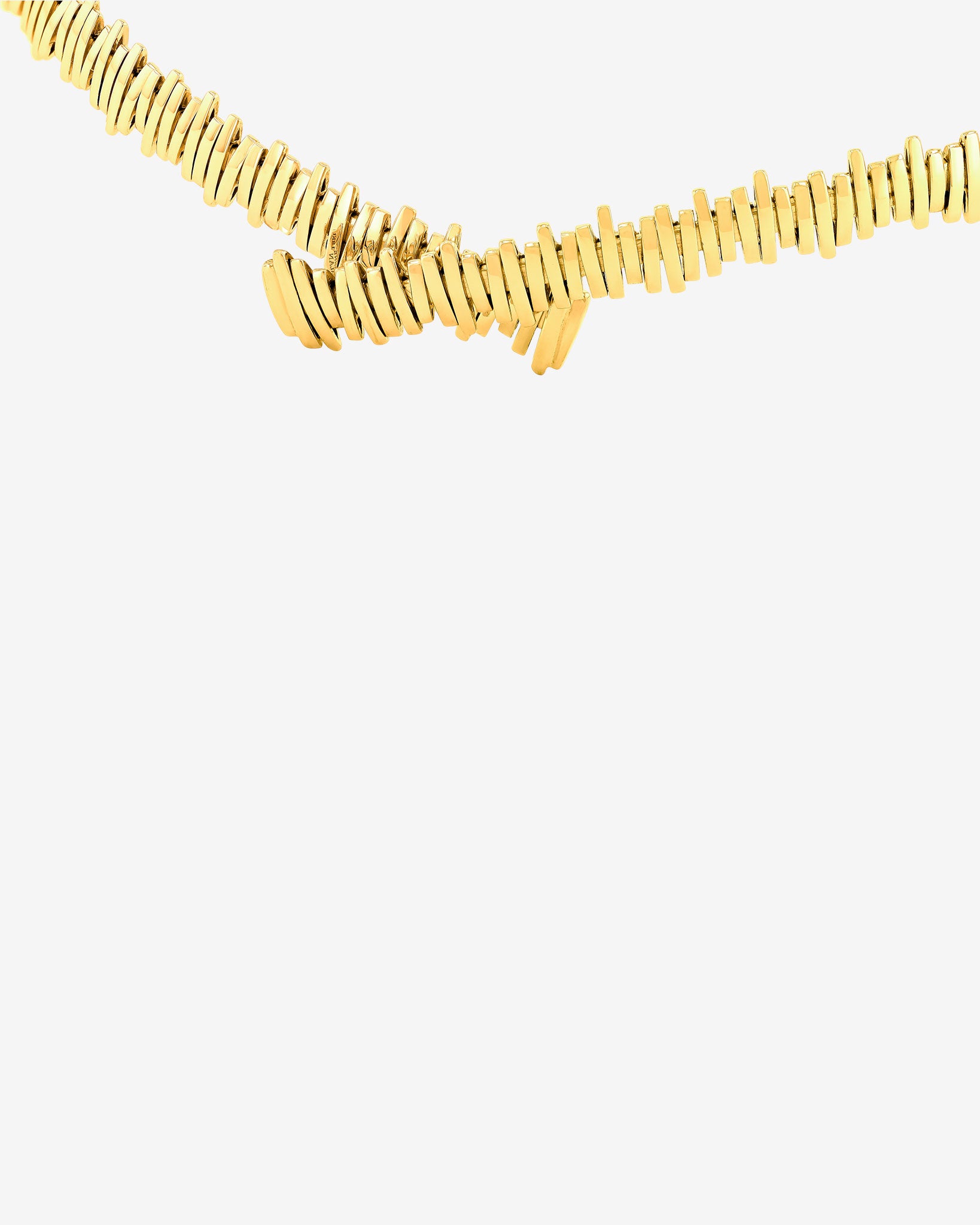 Suzanne Kalan Classic Diamond Double Row Midi Collar in 18k yellow gold