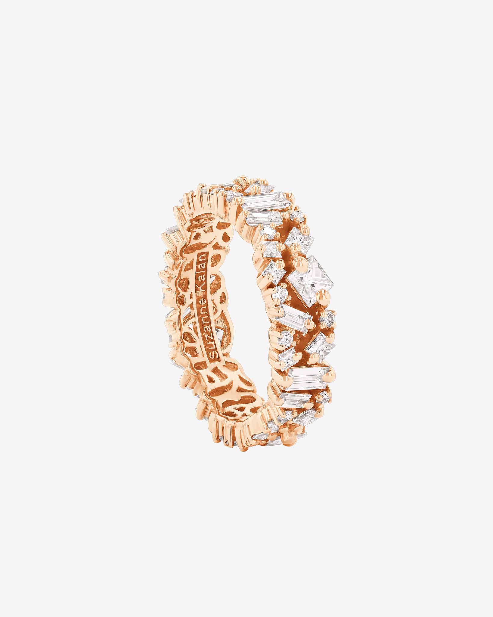 Suzanne Kalan La Fantaisie Diamond Eternity Band in 18k rose gold