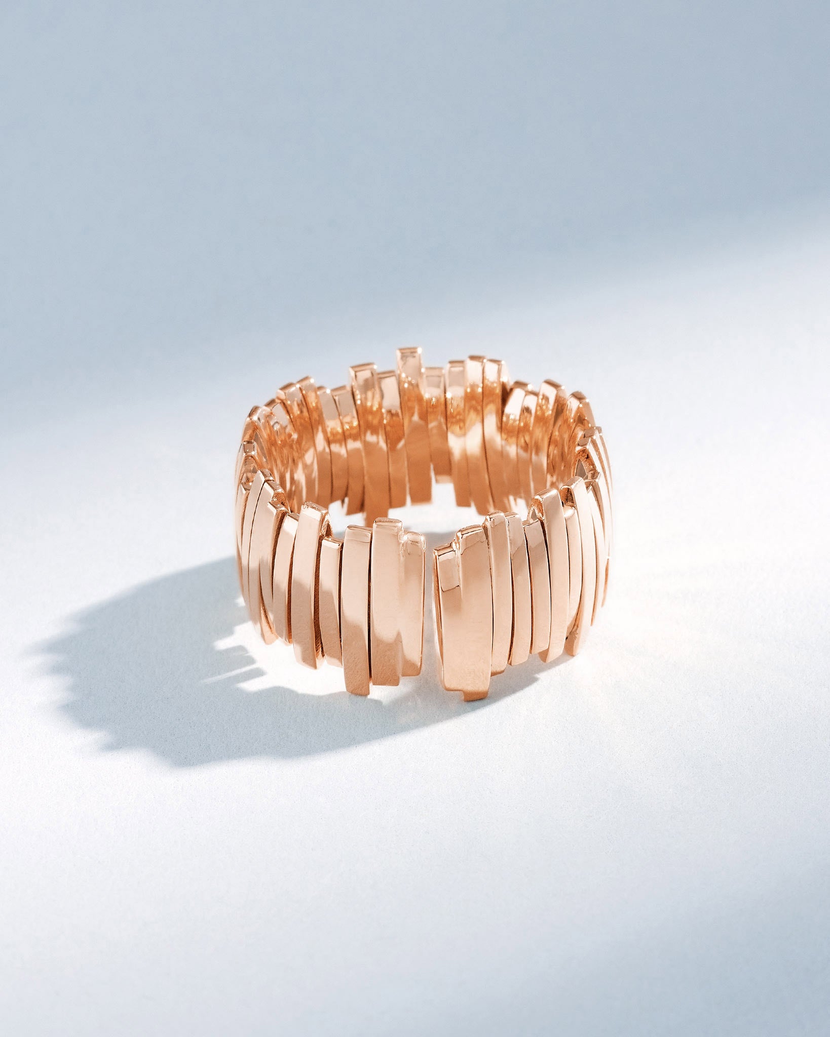 Suzanne Kalan Classic Gold Milli Band in 18k rose gold