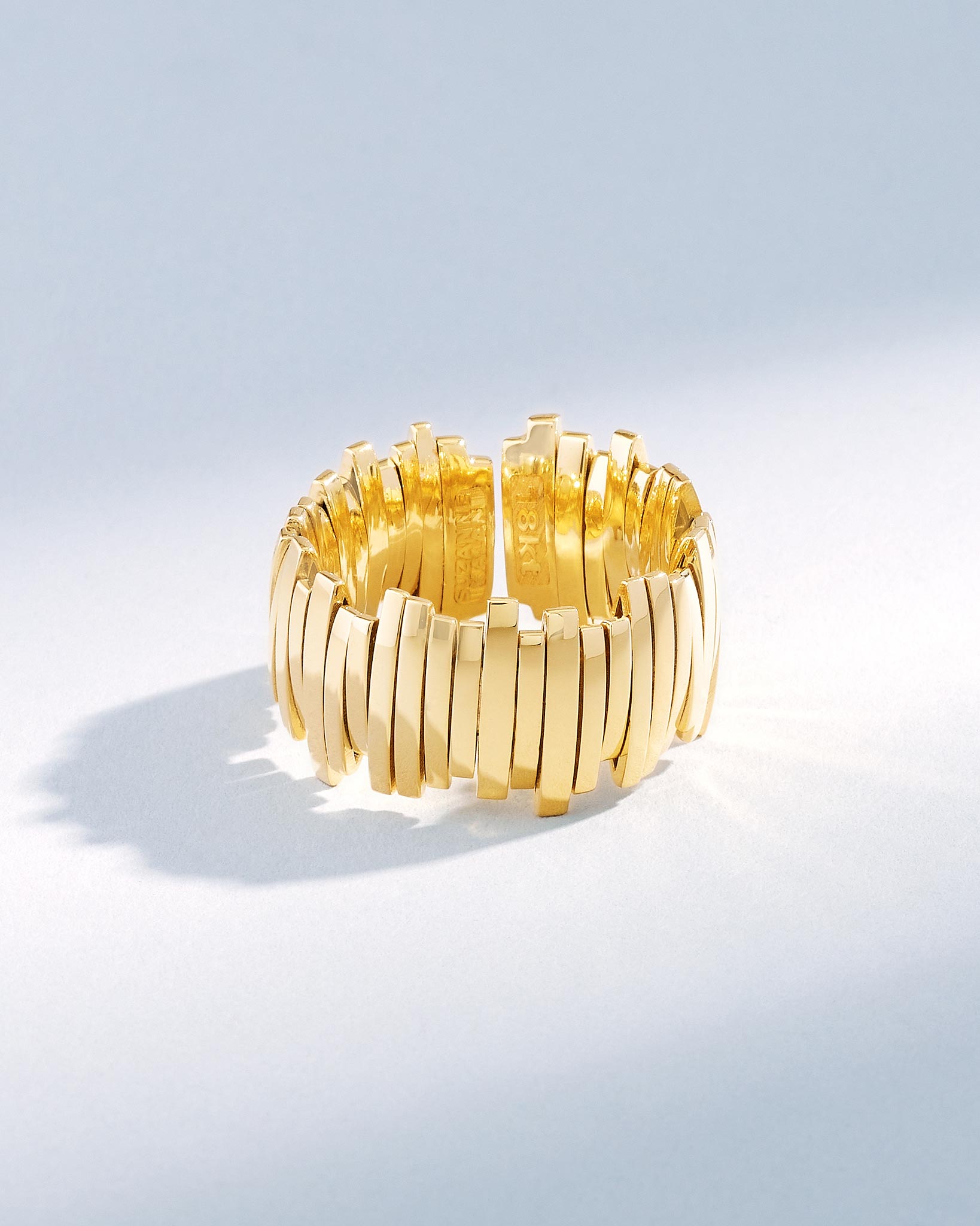 Suzanne Kalan Classic Gold Milli Band in 18k yellow gold