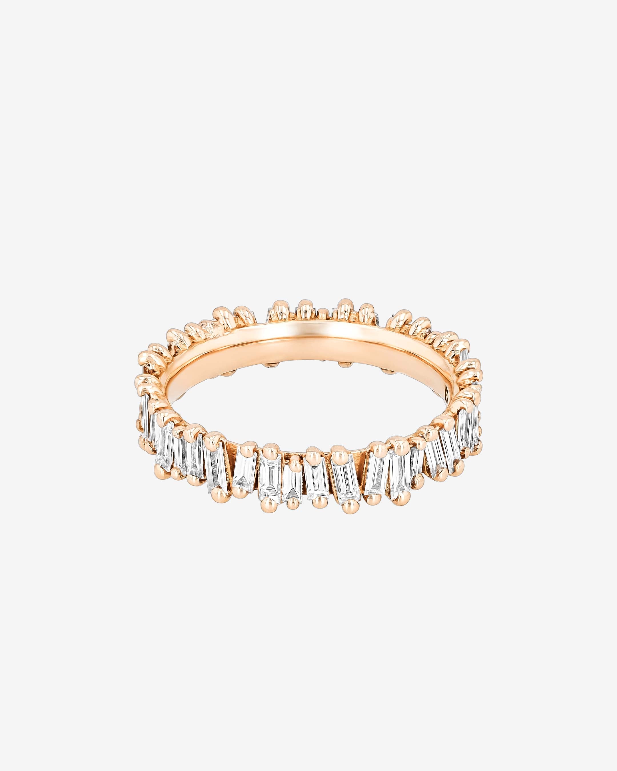 Suzanne Kalan Classic Diamond Eternity Band in 18k rose gold
