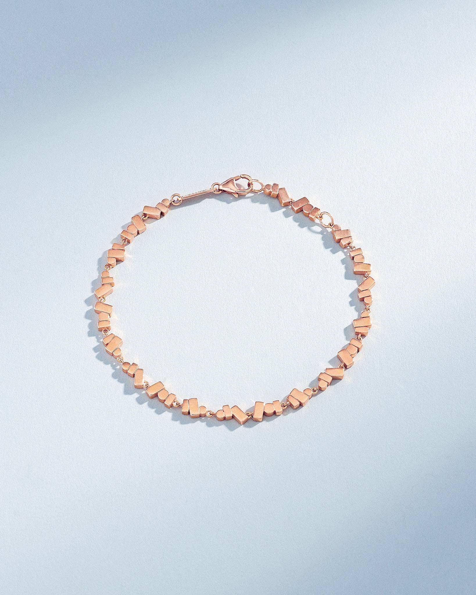 Suzanne Kalan Golden Cluster Bracelet in 18k rose gold