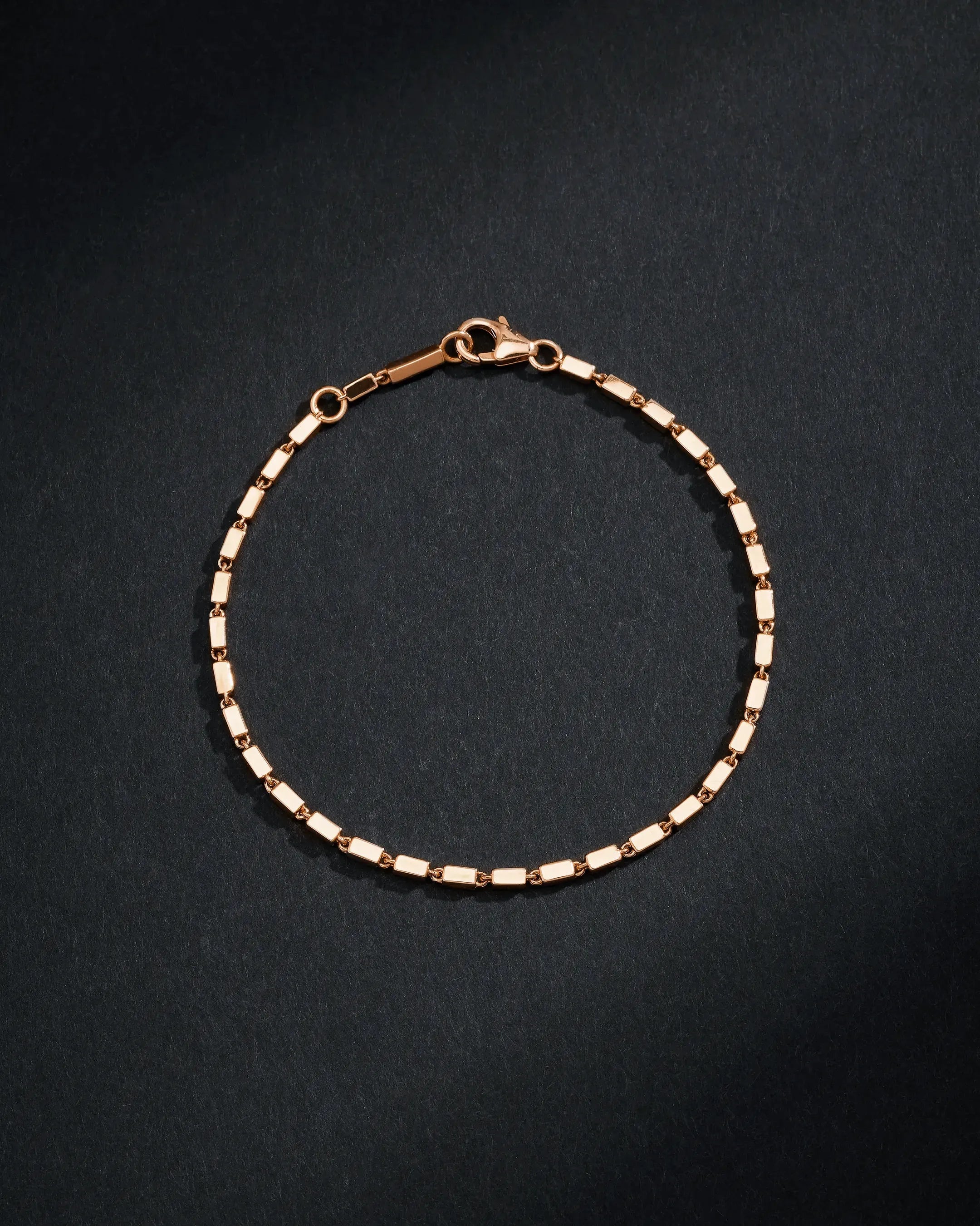 Suzanne Kalan Block-Chain Medium Bracelet in 18k rose gold