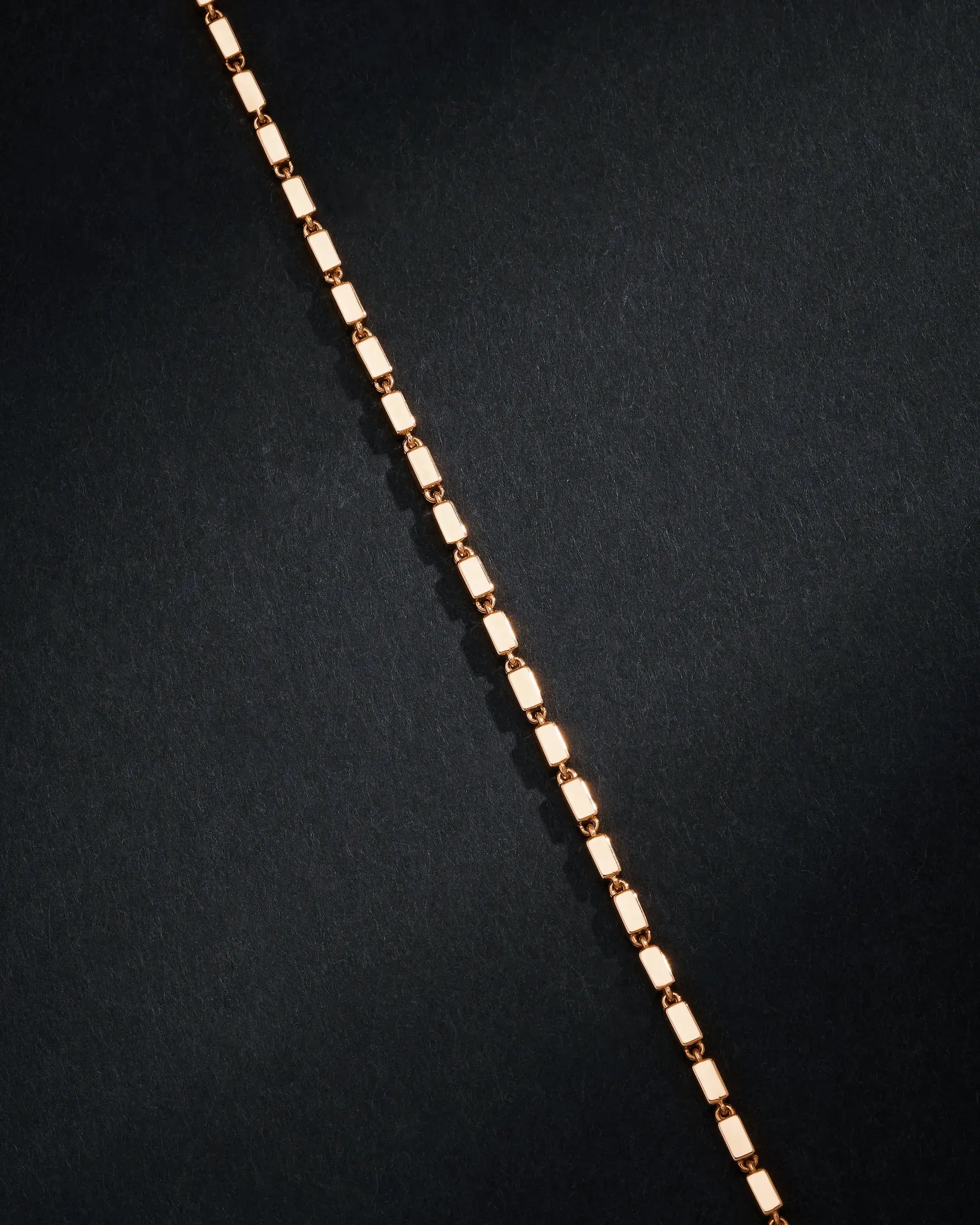 Suzanne Kalan Block-Chain Medium Bracelet in 18k rose gold