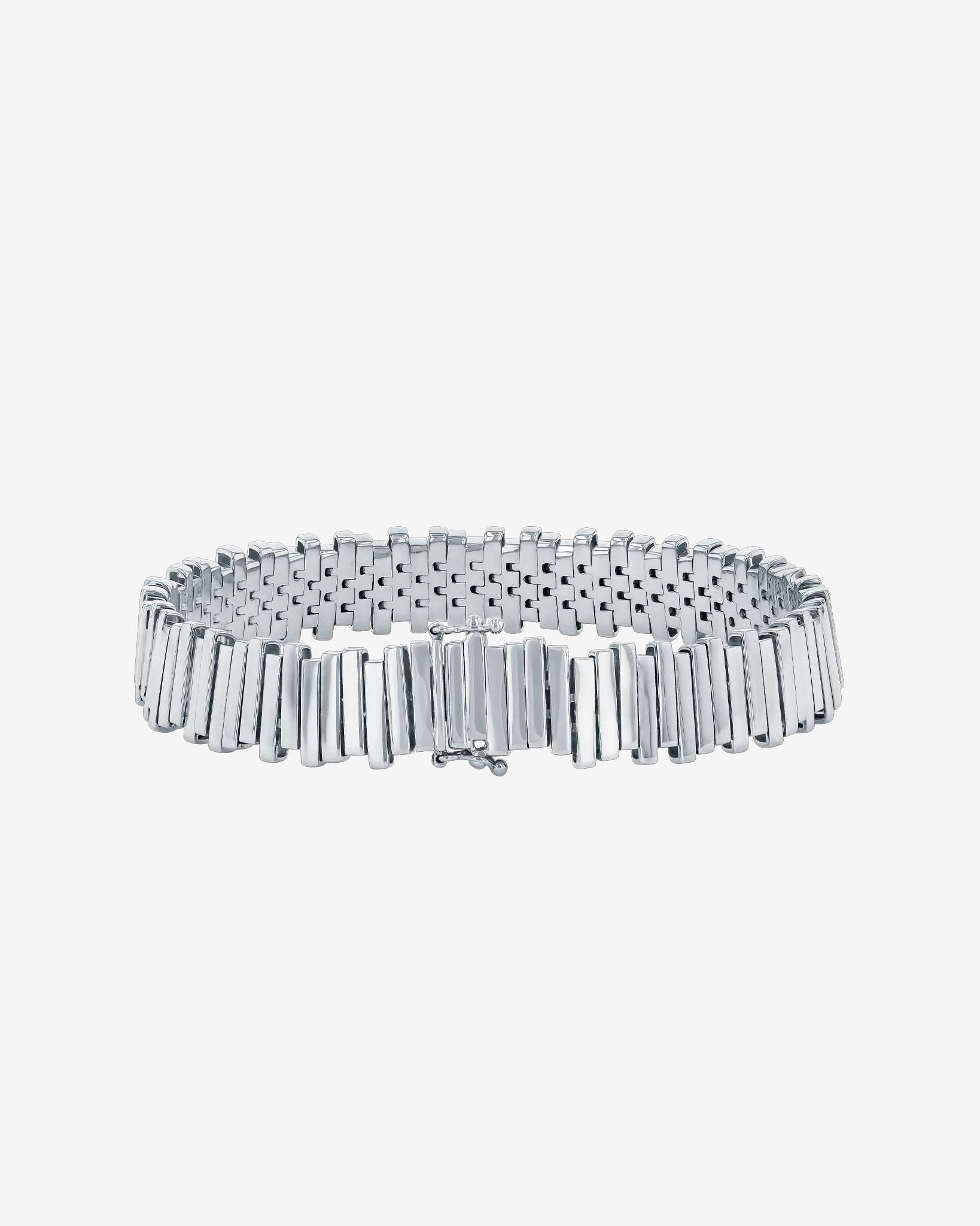 Suzanne Kalan Golden Stacker Tennis Bracelet in 18k white gold