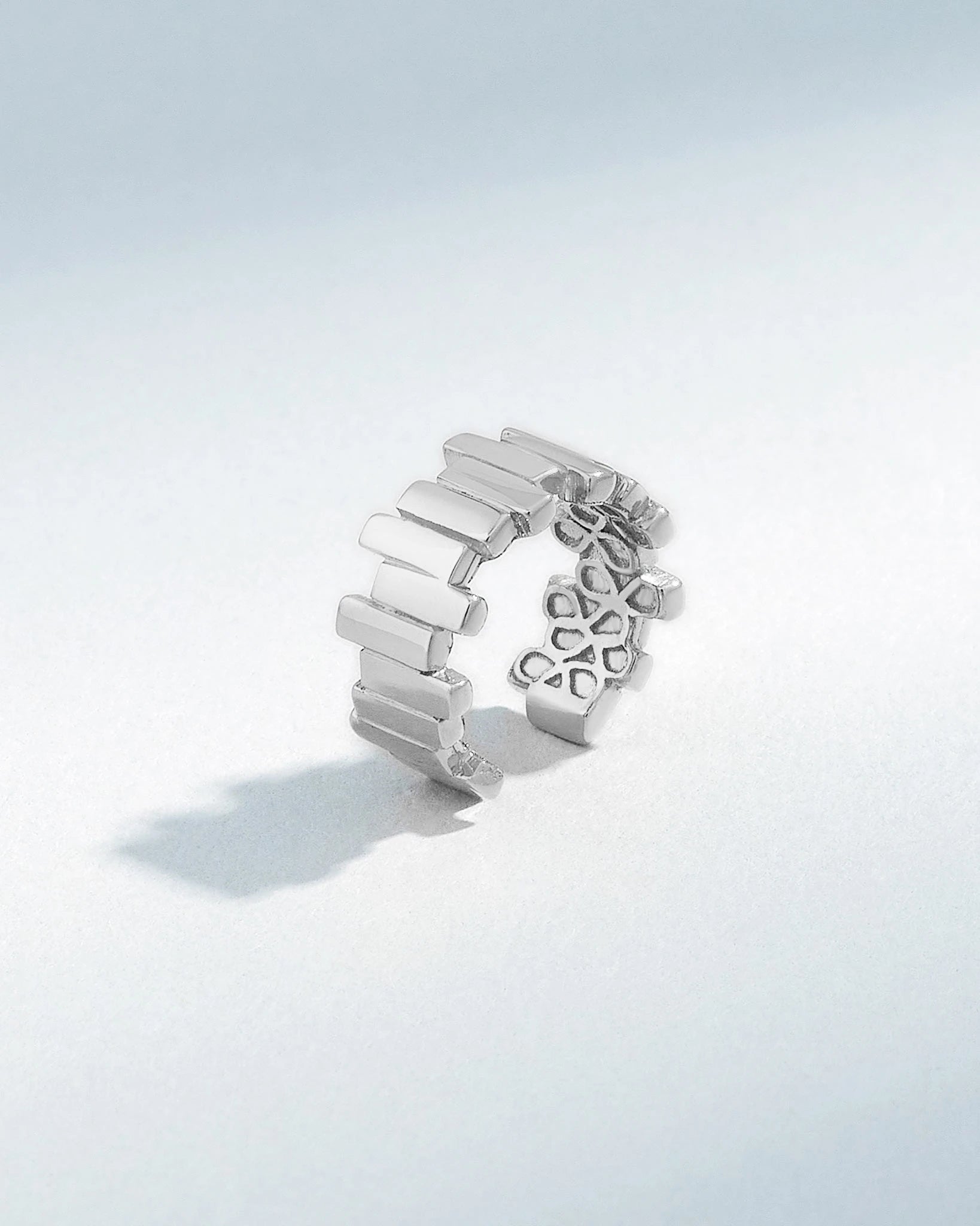 Suzanne Kalan Golden Ear Cuff in 18k white gold