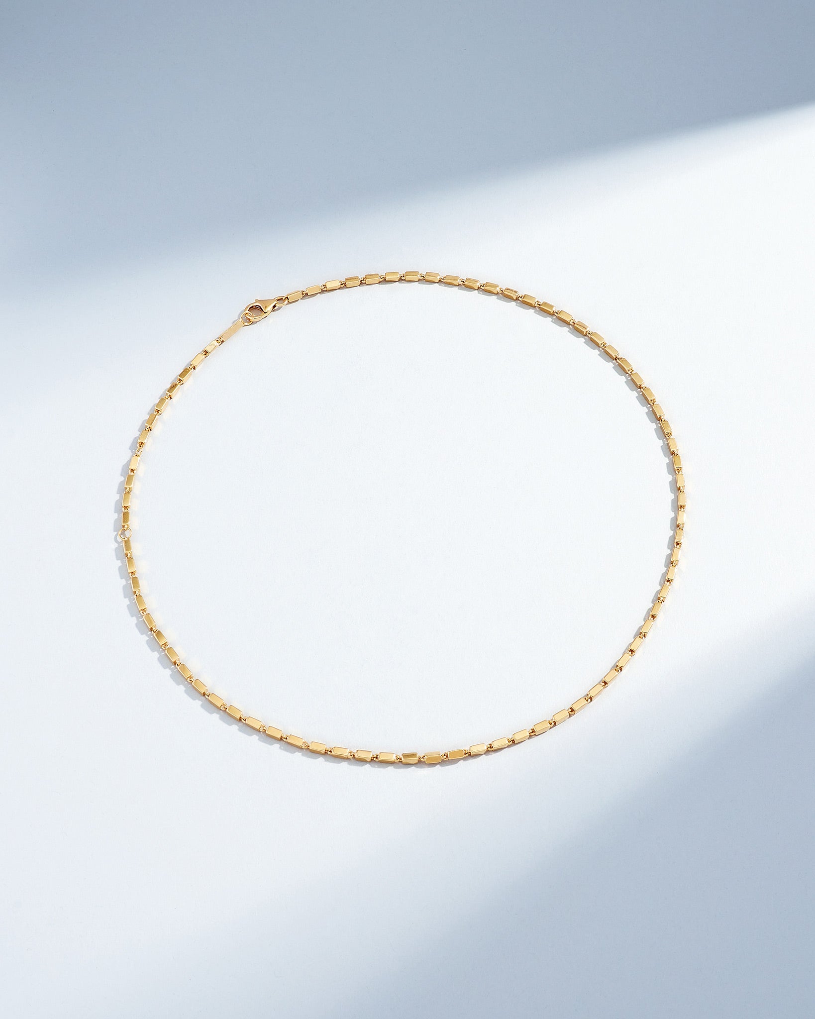 Suzanne Kalan Block-Chain Medium Necklace in 18k yellow gold