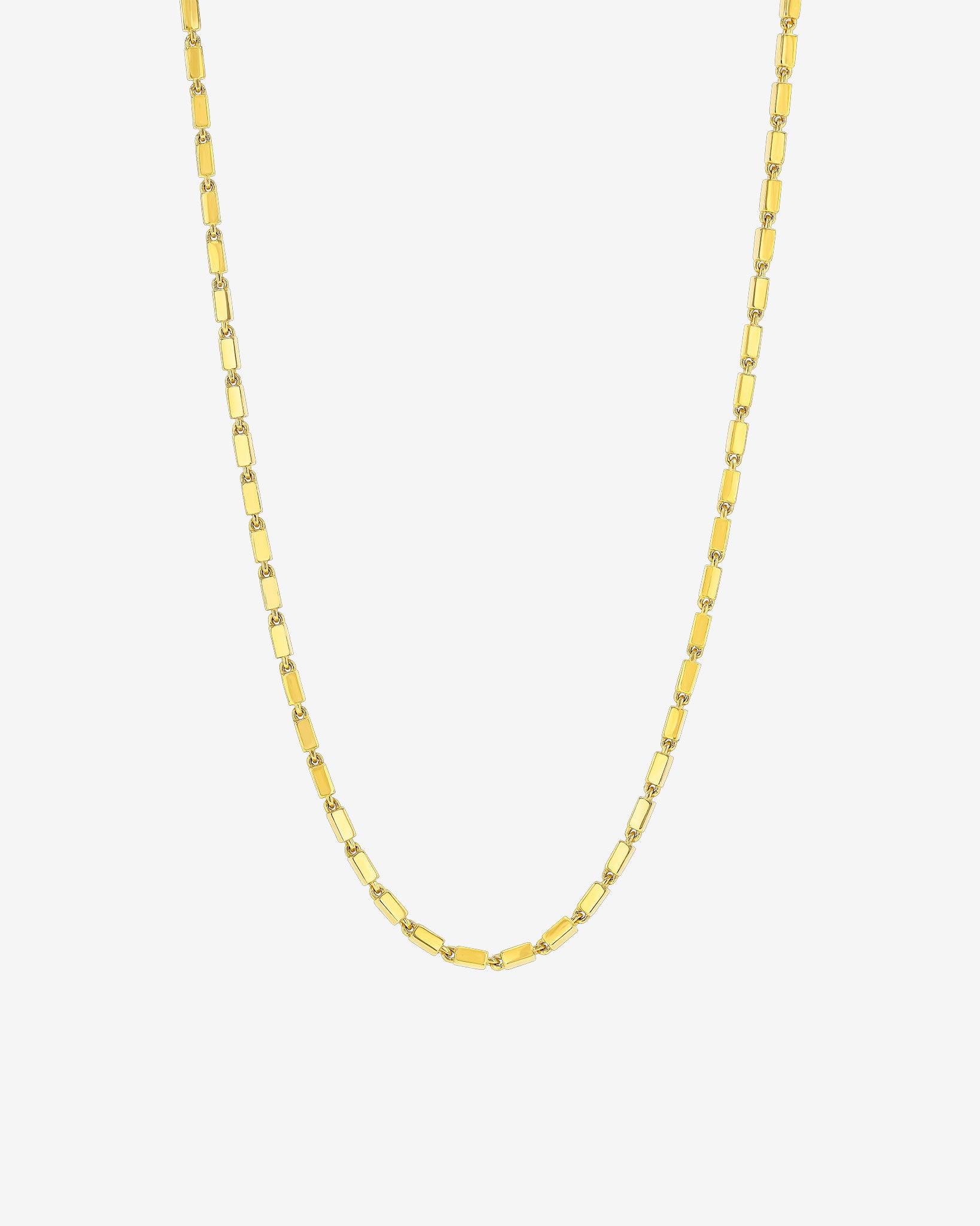 Suzanne Kalan Block-Chain Medium Necklace in 18k yellow gold