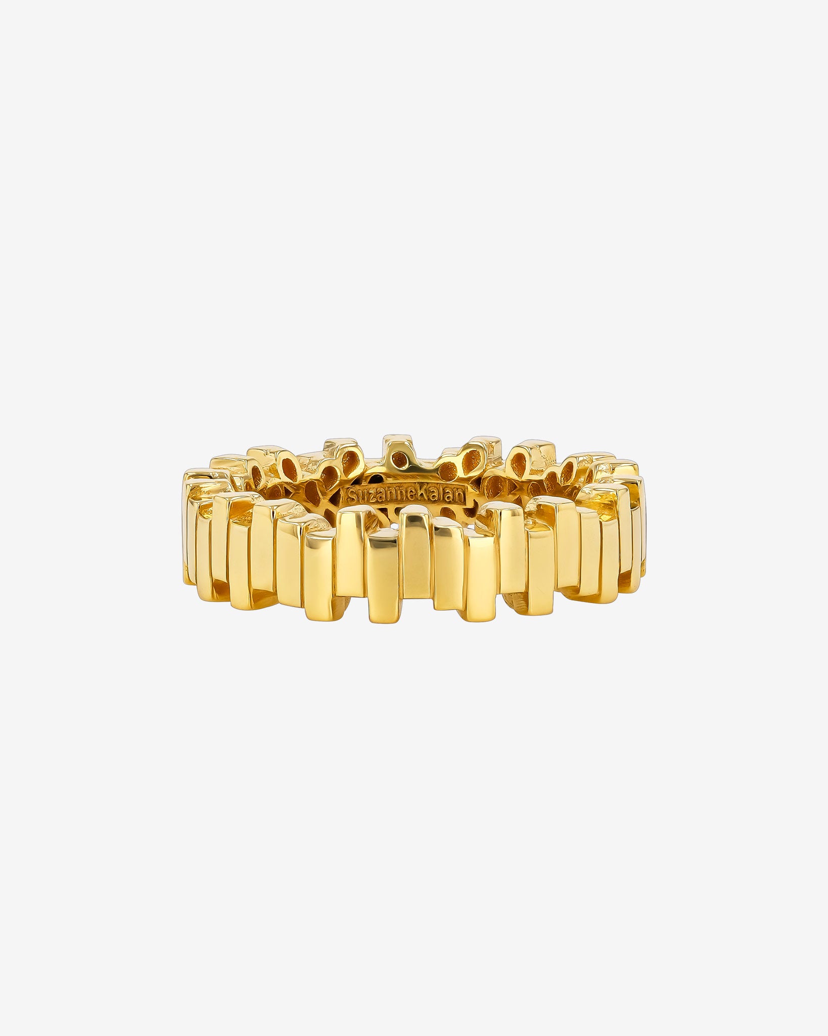 Suzanne Kalan Golden Midi Stacker Band in 18k yellow gold