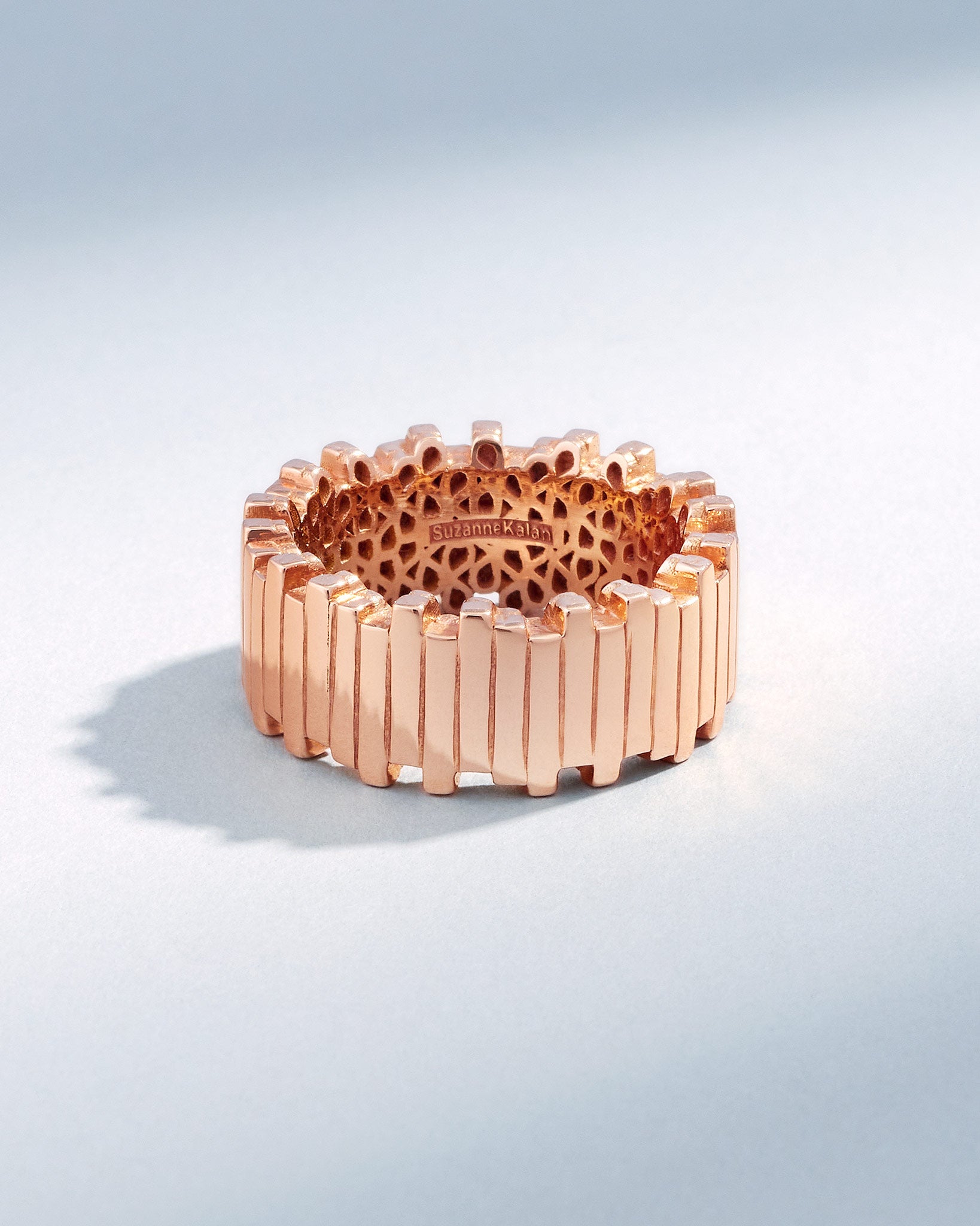 Suzanne Kalan Golden Milli Stacker Band in 18k rose gold