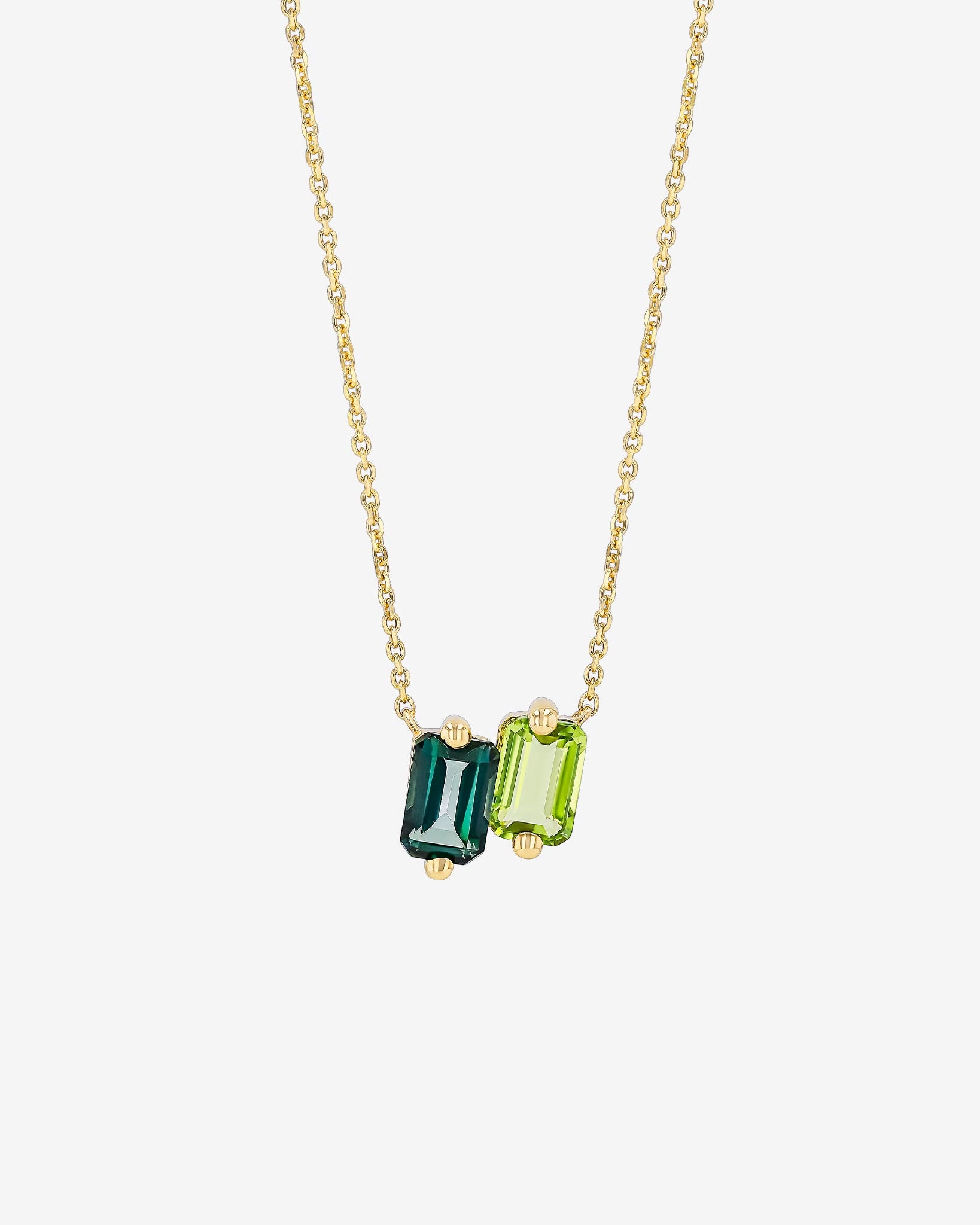 Kalan By Suzanne Kalan Ann Green Ombre Mini Pendant in 14k yellow gold