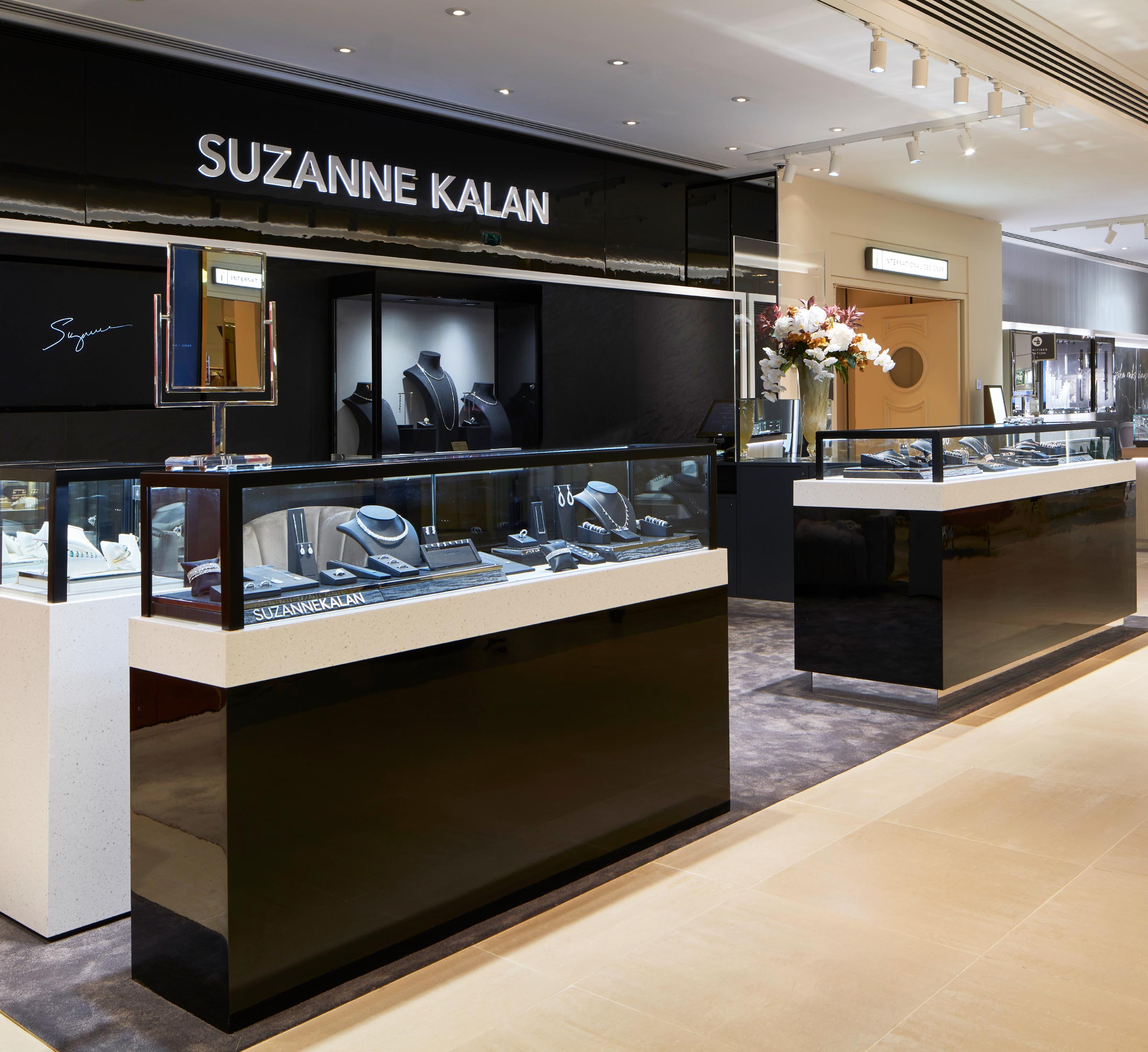 Suzanne Kalan Harrods Boutique London, UK