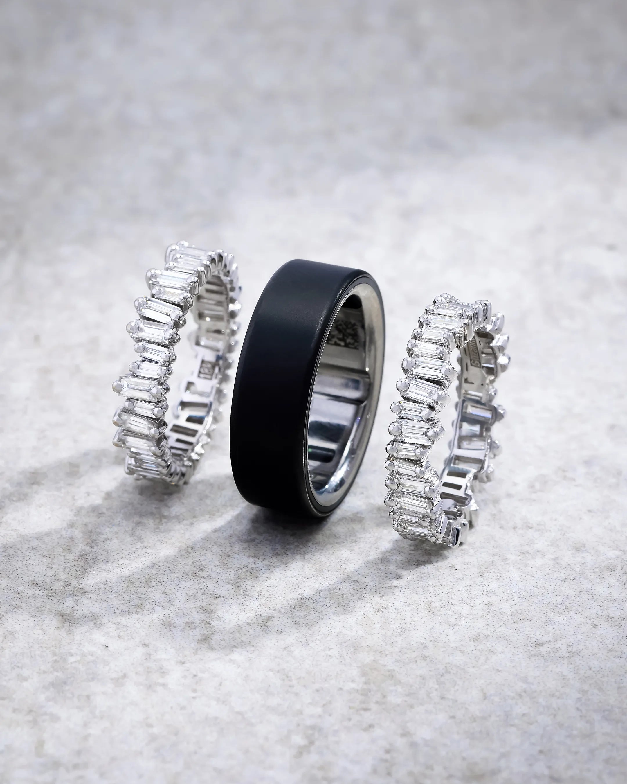 Classic Diamond Milli Baguette Eternity Ring Jackets