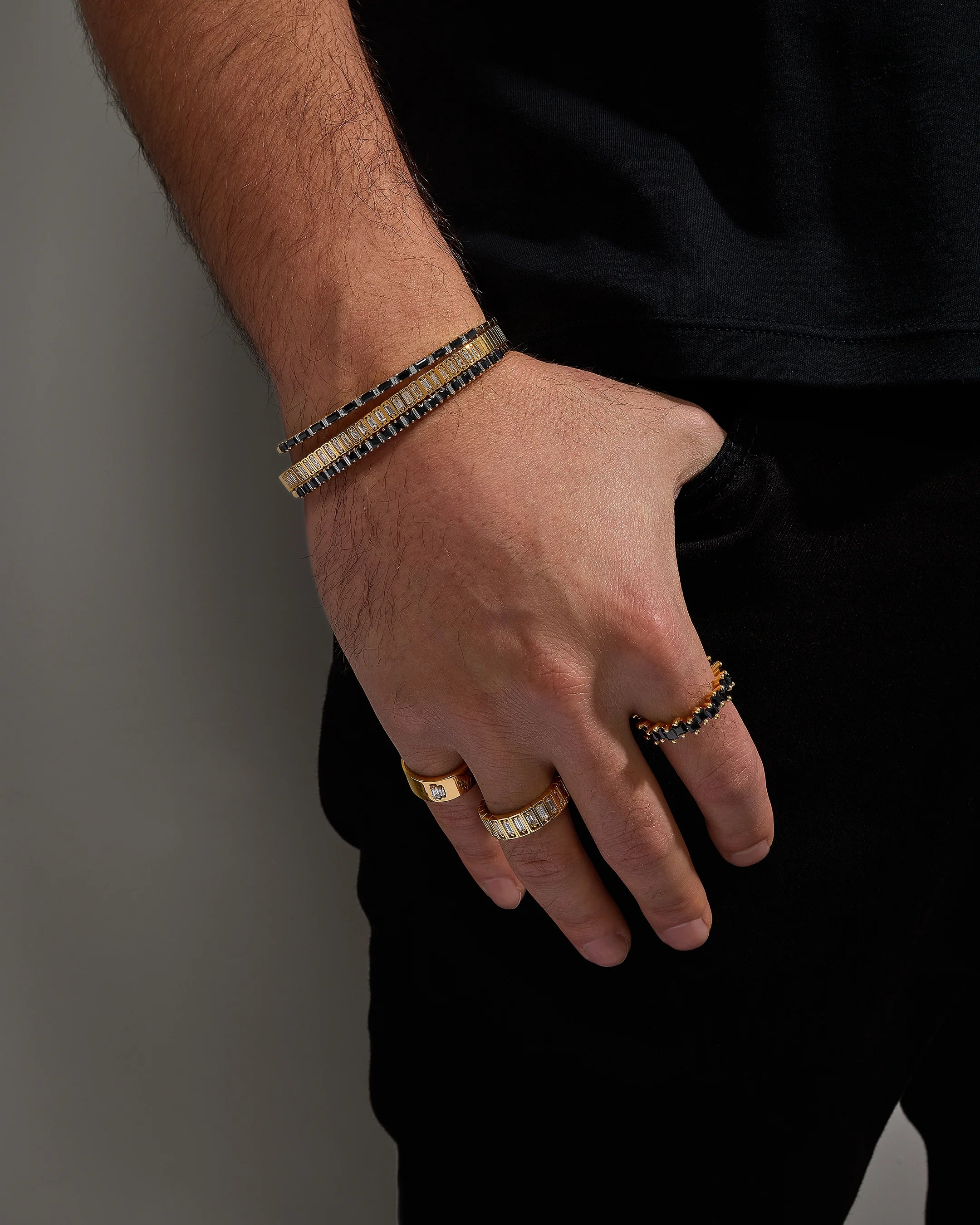 Suzanne Kalan Men's Bangle Stack