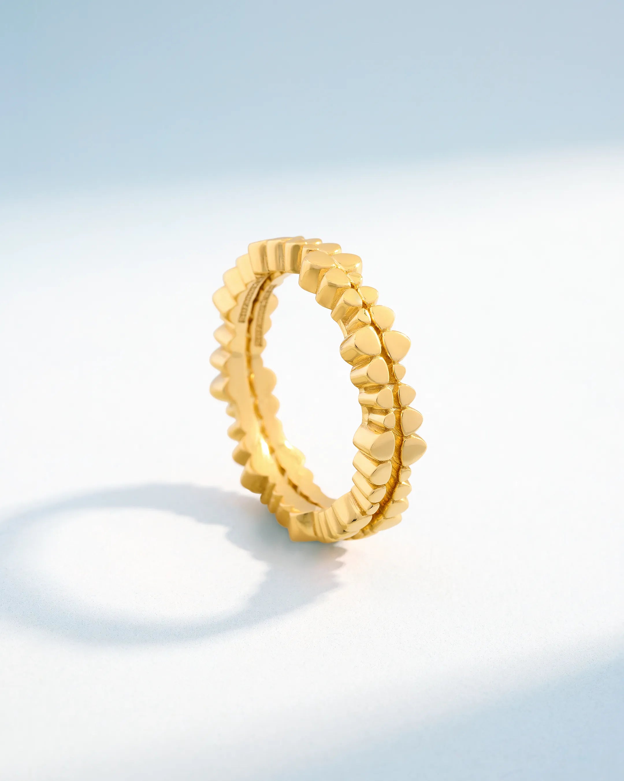 Suzanne Kalan Golden Age Ivy Ring Jackets in 18k yellow gold