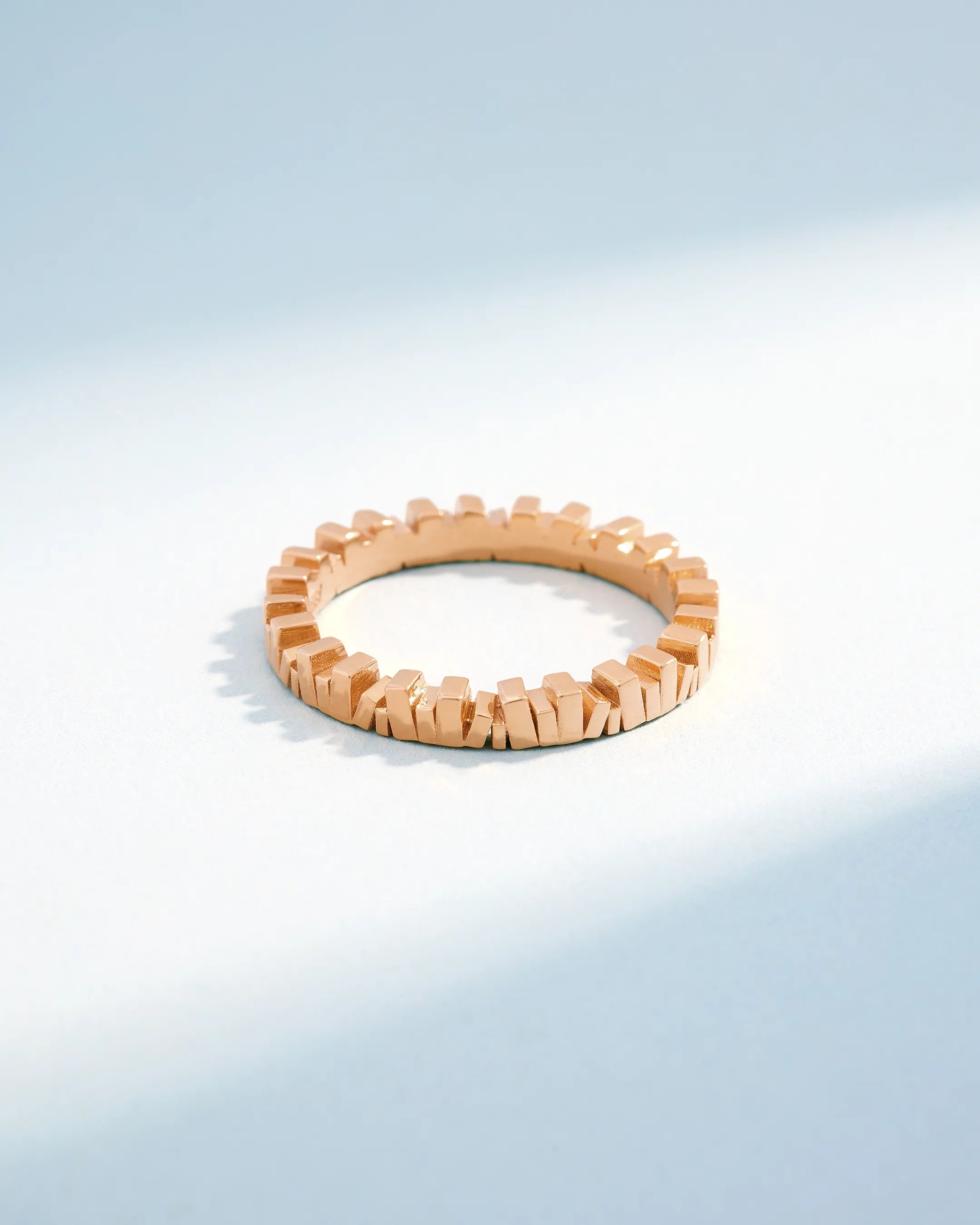 Suzanne Kalan Golden Age Stacker Ring Jackets in 18k rose gold