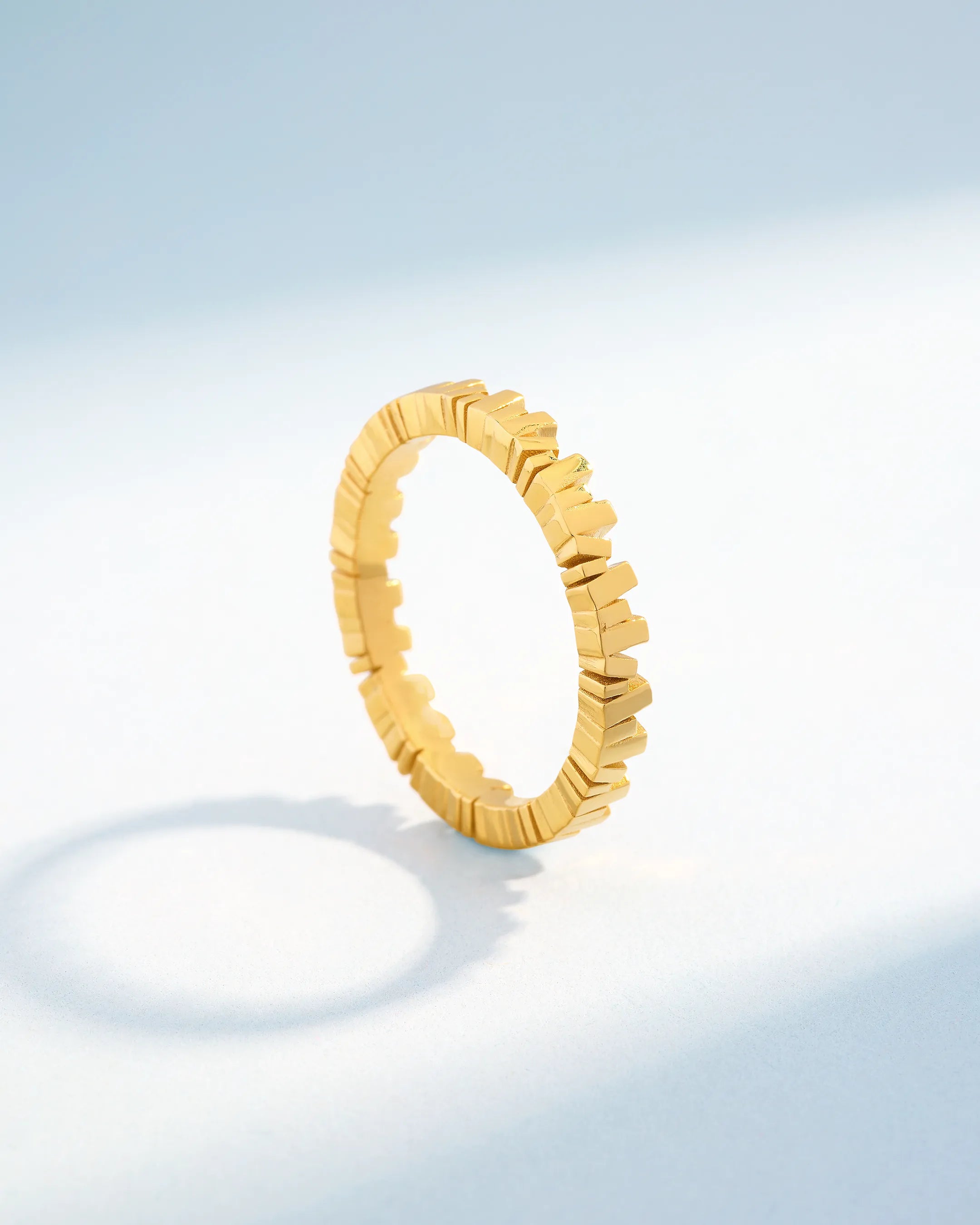 Suzanne Kalan Golden Age Stacker Ring Jackets in 18k yellow gold