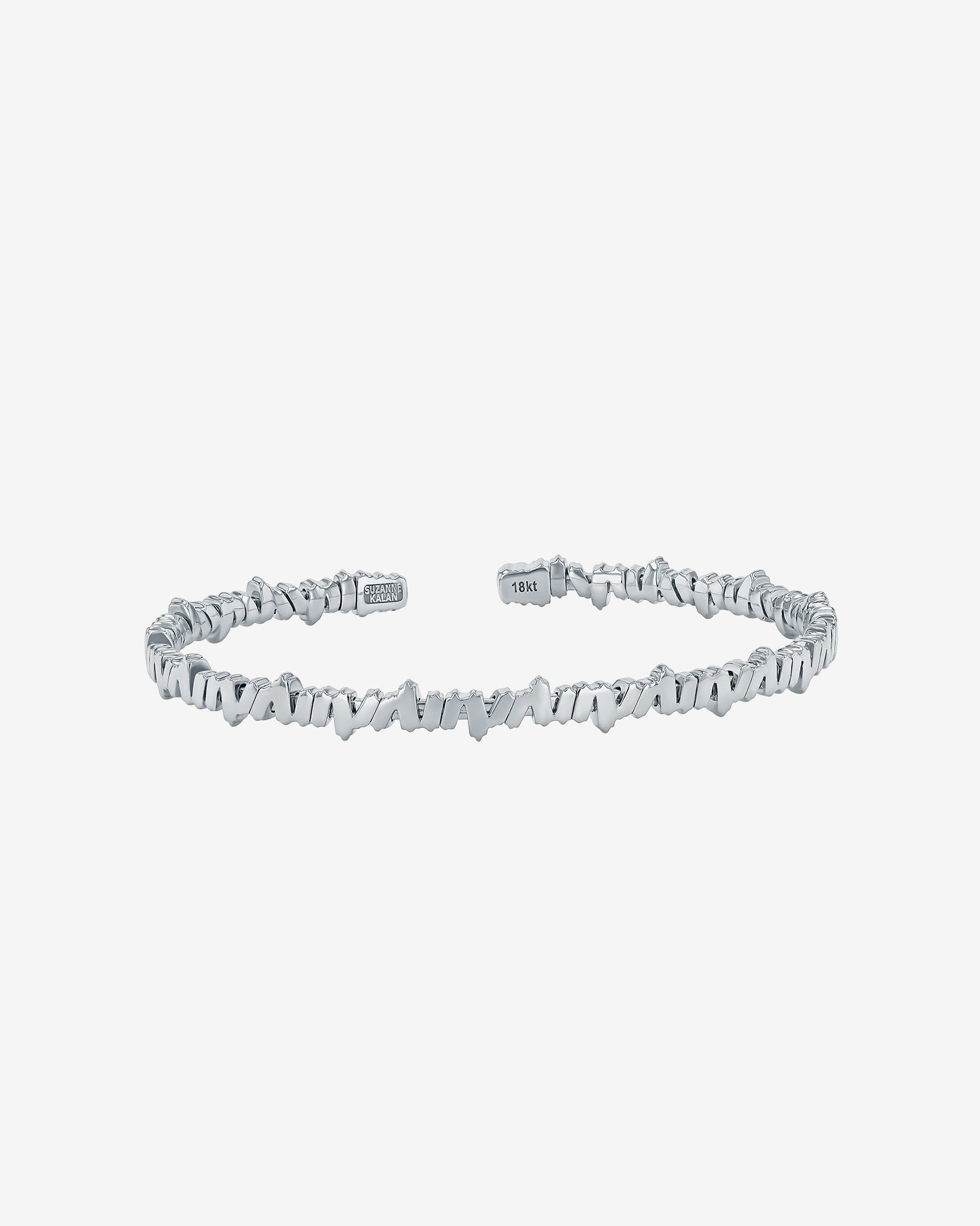 Suzanne Kalan Golden Bangle in 18k white gold