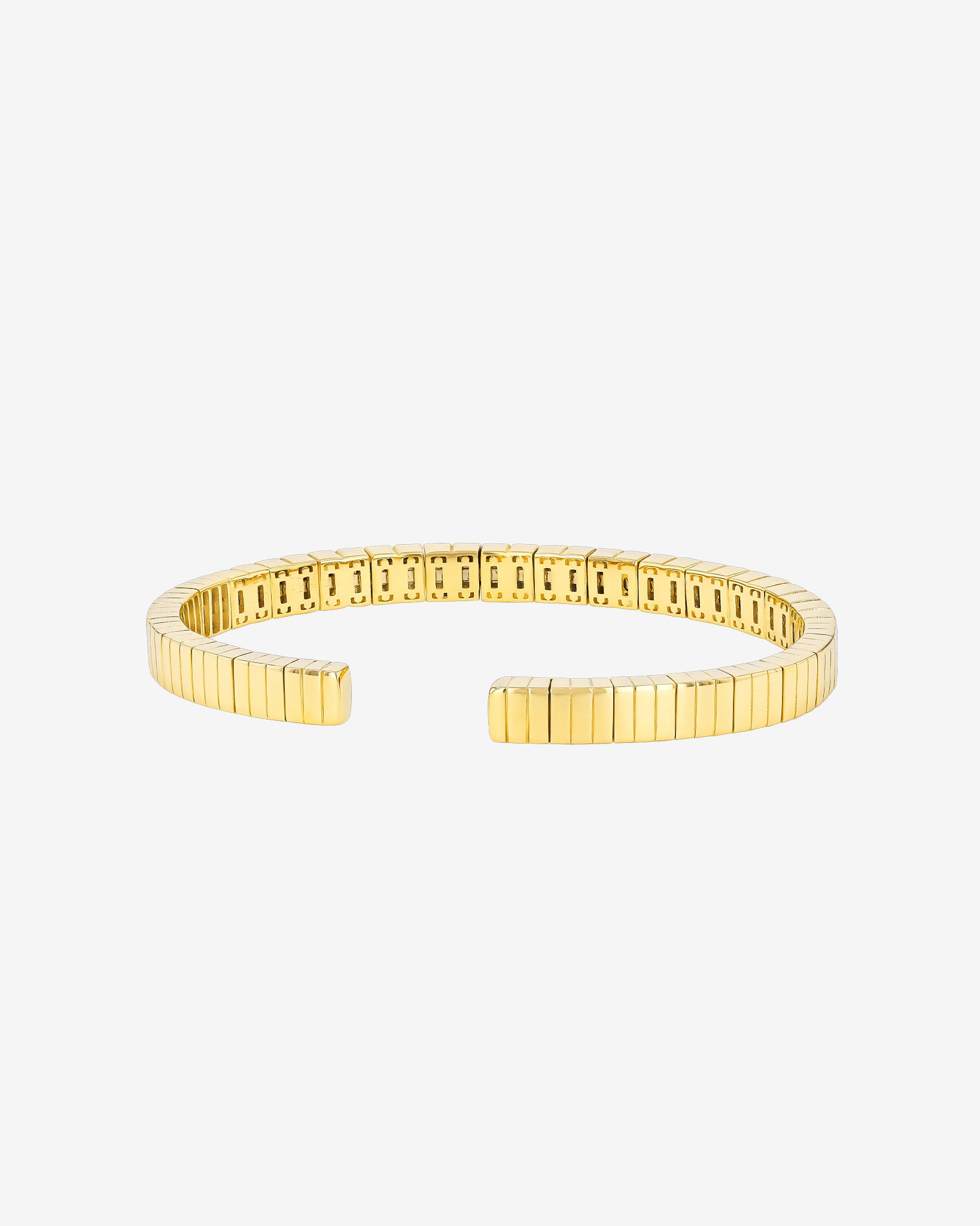 Suzanne Kalan Inlay Diamond Bangle in 18k yellow gold