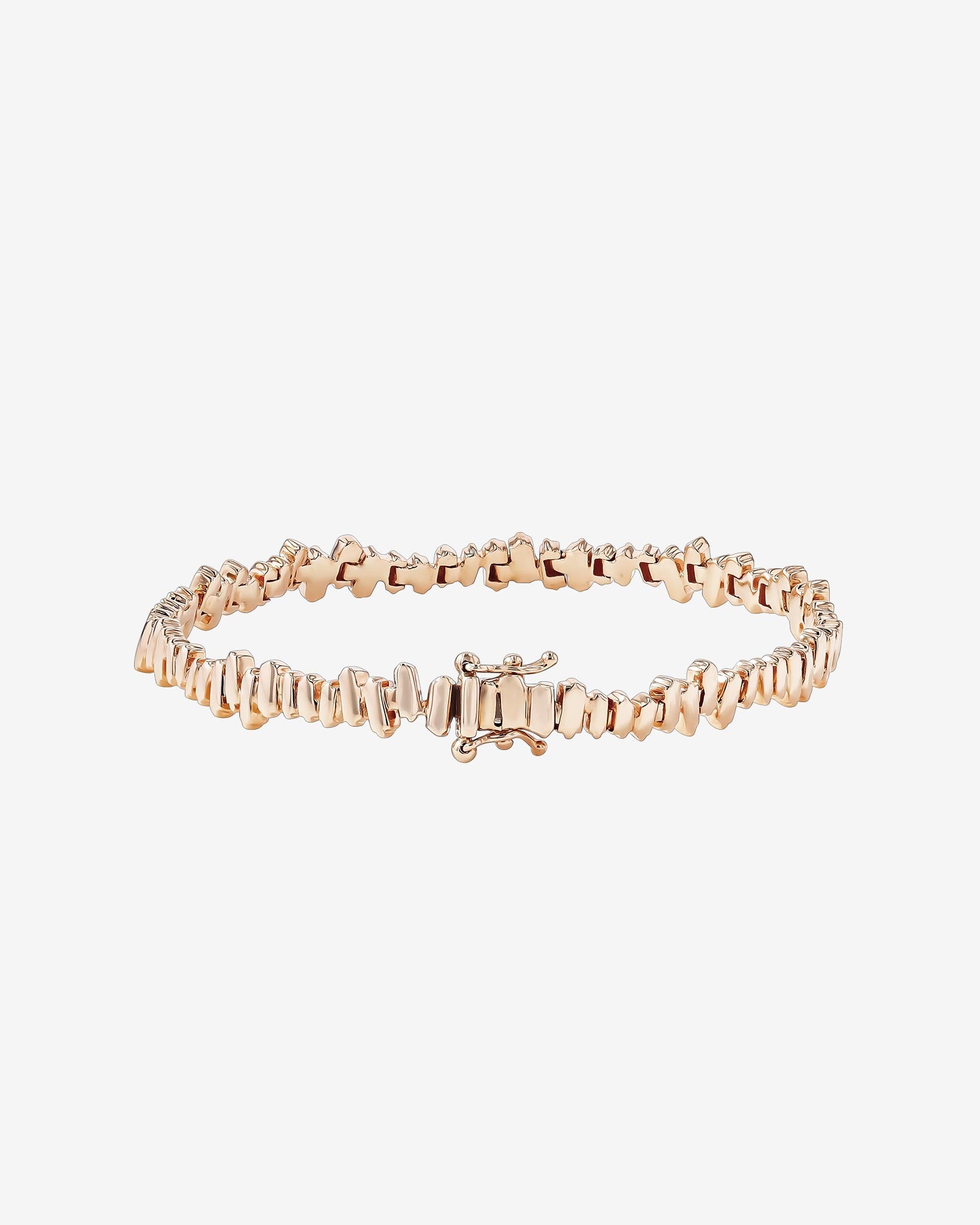 Suzanne Kalan Golden Tennis Bracelet in 18k rose gold