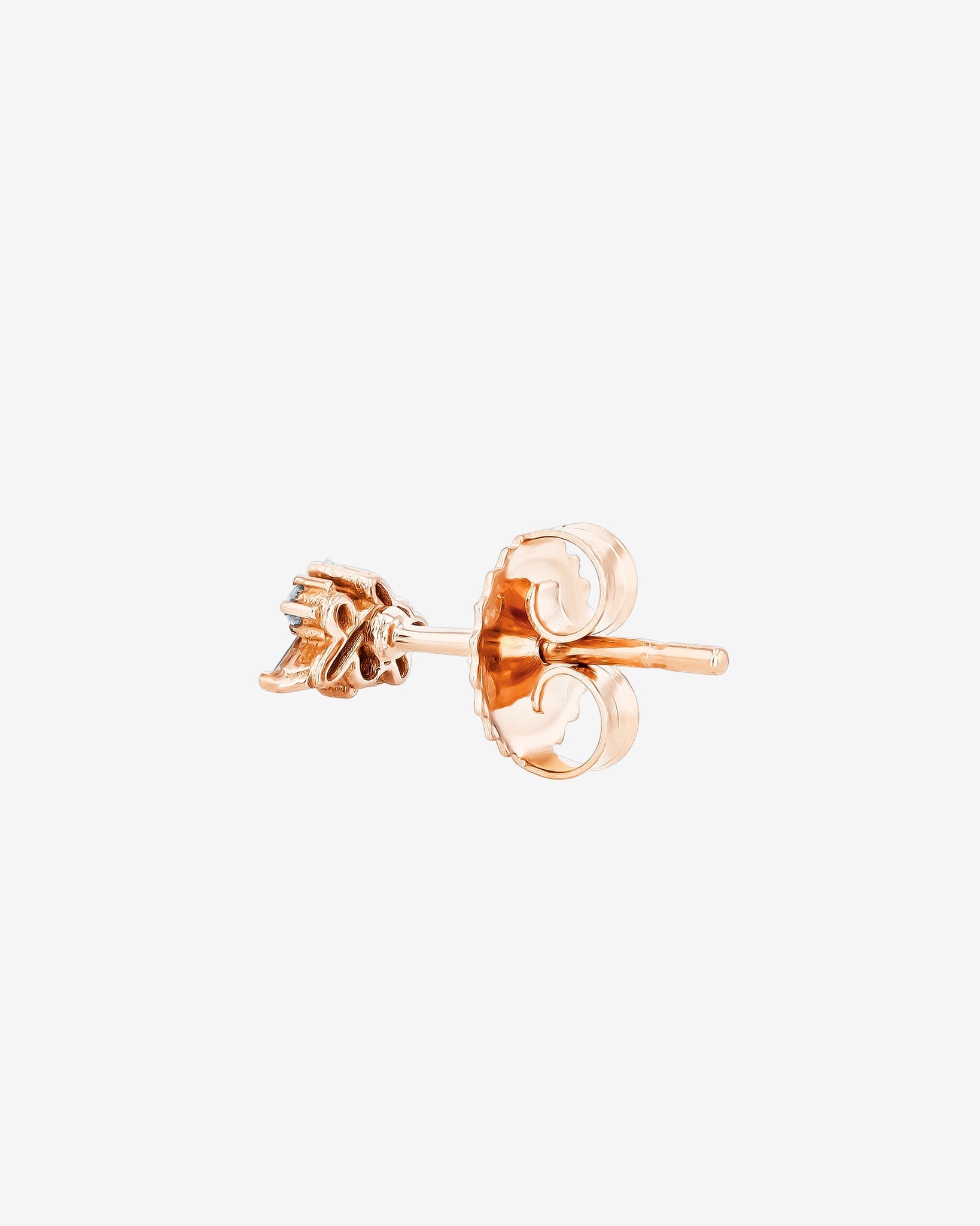 Suzanne Kalan Classic Diamond Felicity Stud Earrings in 18k rose gold