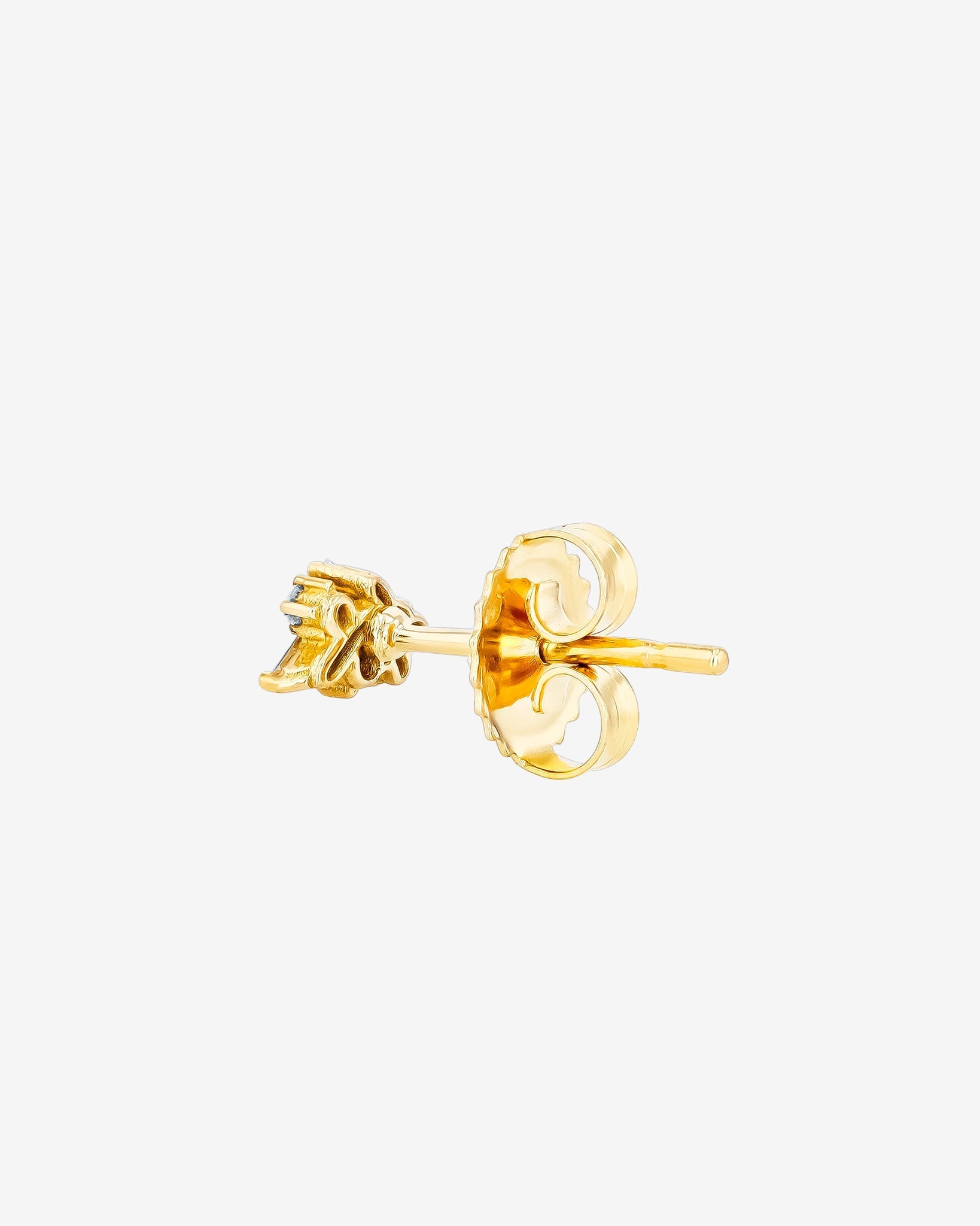 Suzanne Kalan Classic Diamond Felicity Stud Earrings in 18k yellow gold