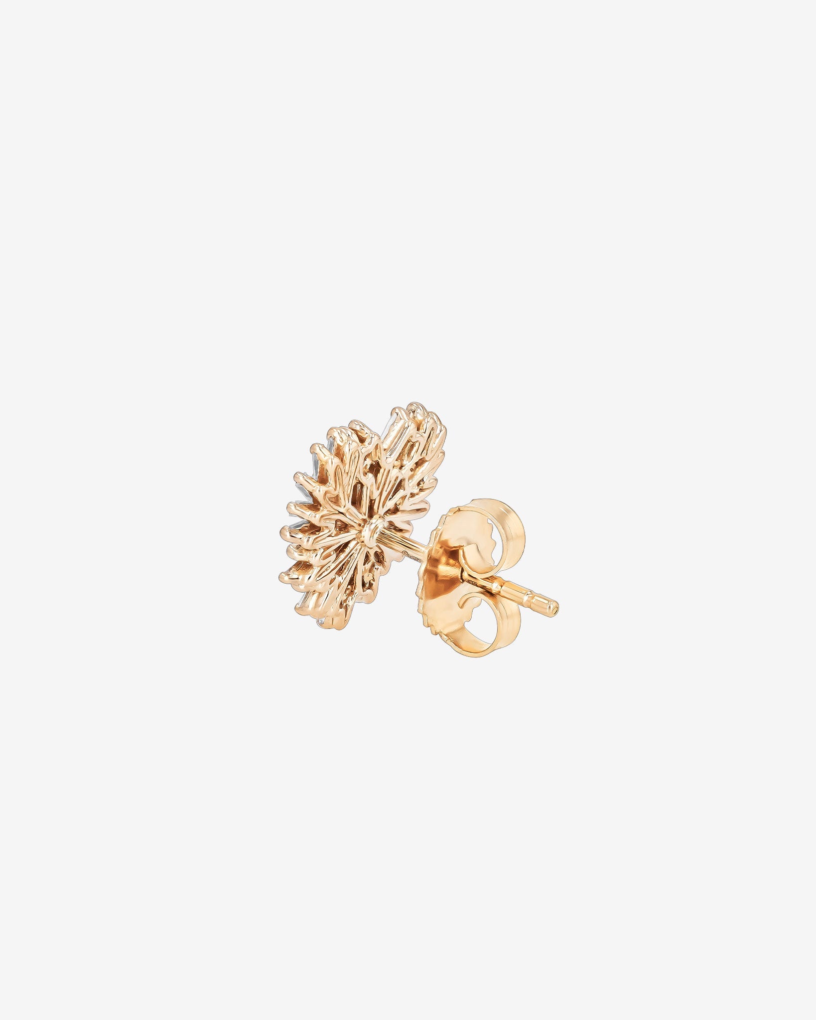 Suzanne Kalan Classic Diamond Small Heart Studs in 18k rose gold