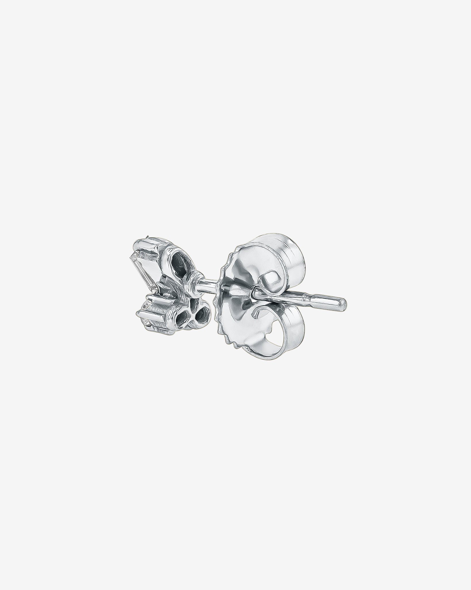 Suzanne Kalan Bold Burst Mini Diamond Studs in 18k white gold