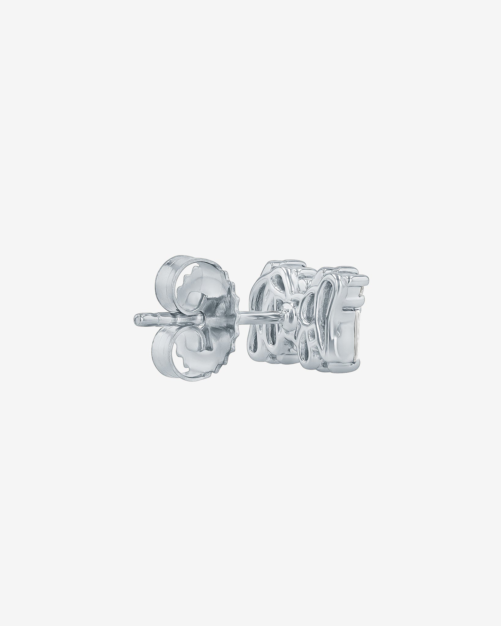 Suzanne Kalan Shimmer Diamond Studs in 18k white gold