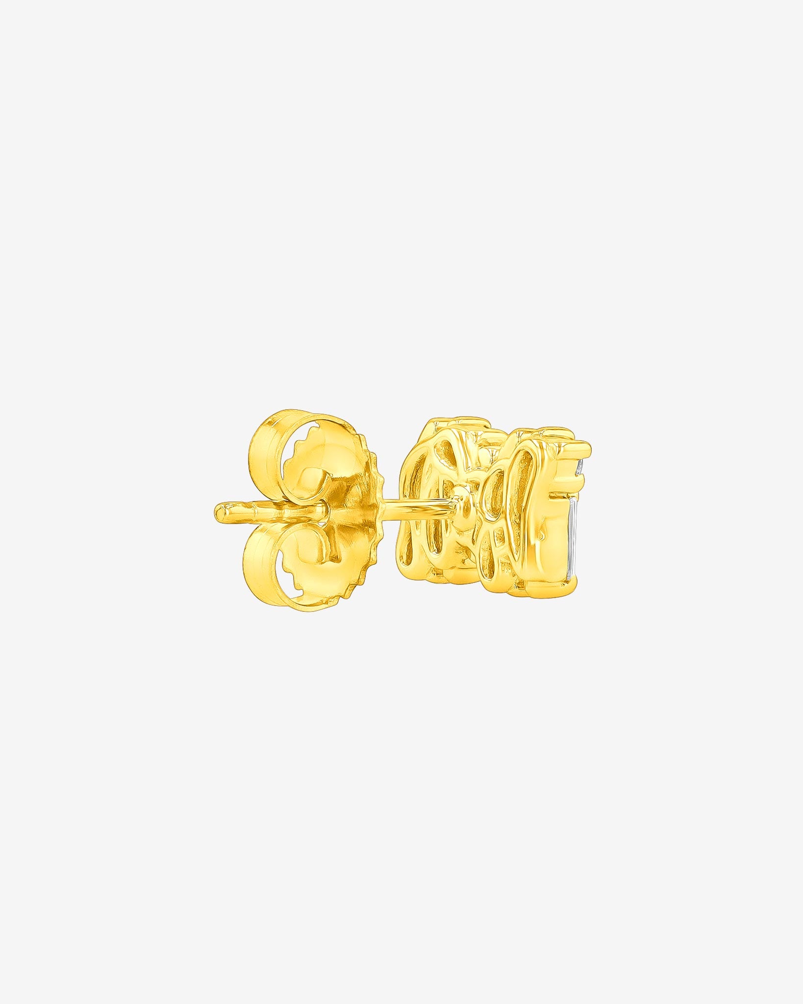 Suzanne Kalan Shimmer Diamond Studs in 18k yellow gold