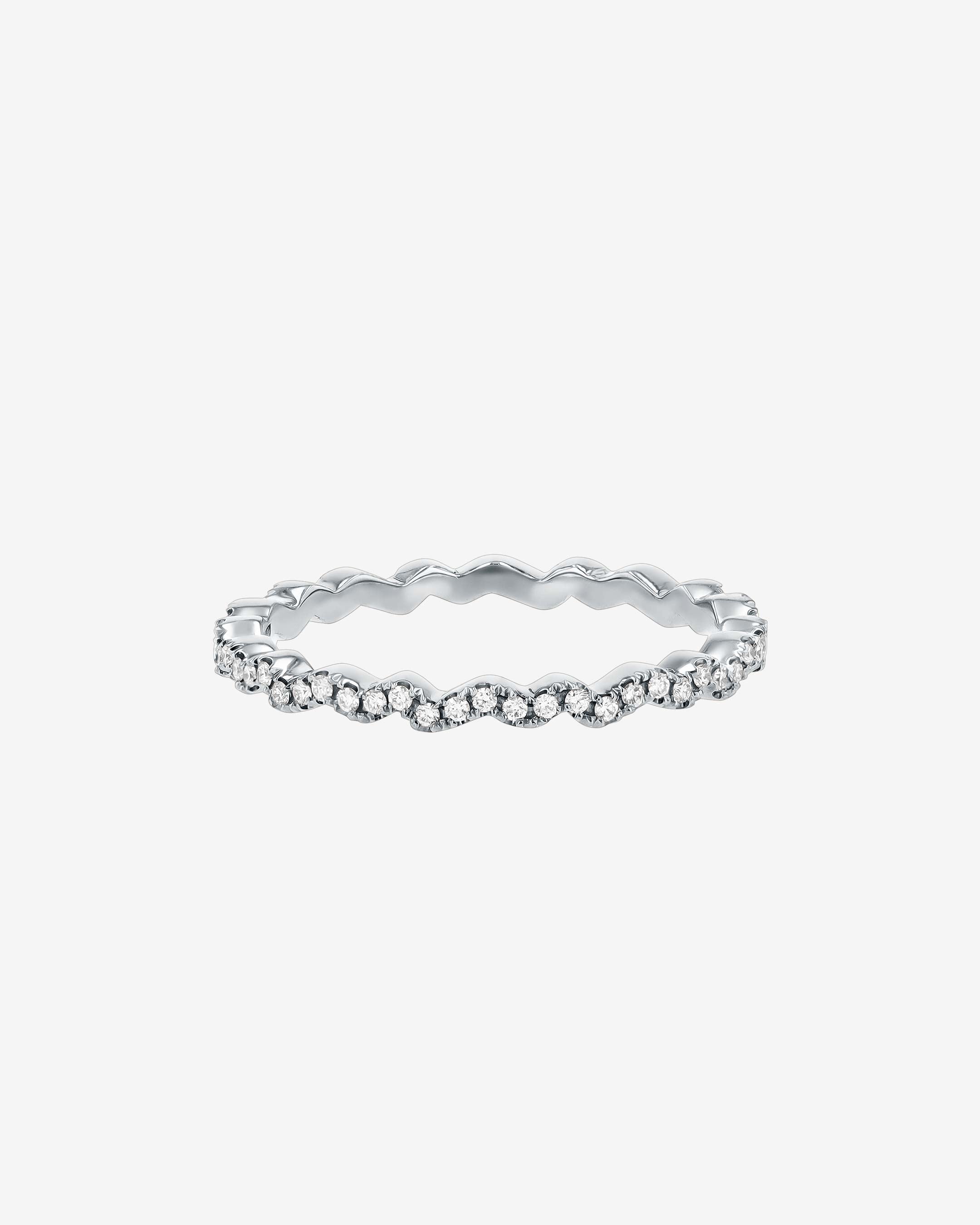 Suzanne Kalan Classic Diamond Ivy Eternity Band in 18k white gold