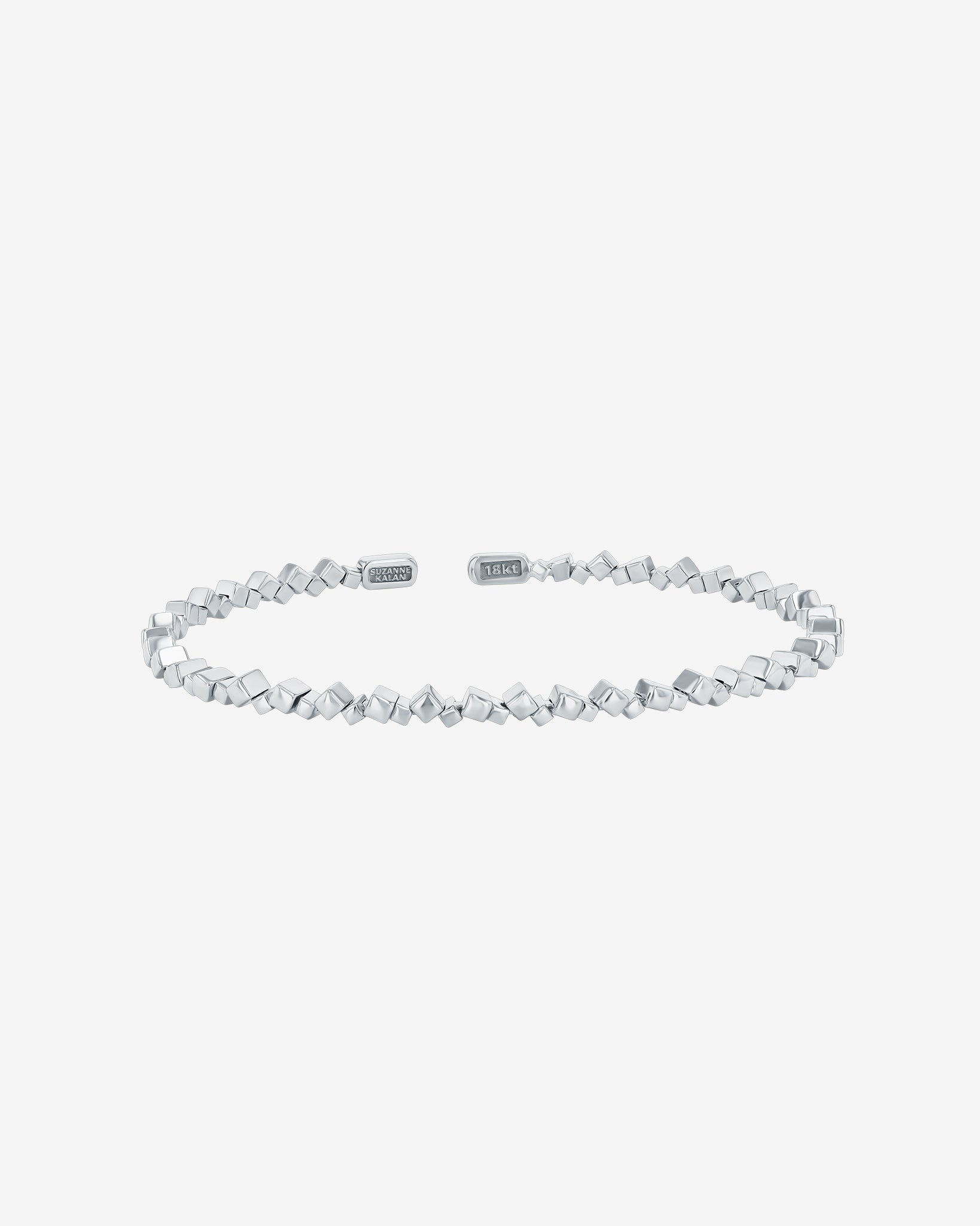 Suzanne Kalan Golden Mini Bangle in 18k white gold