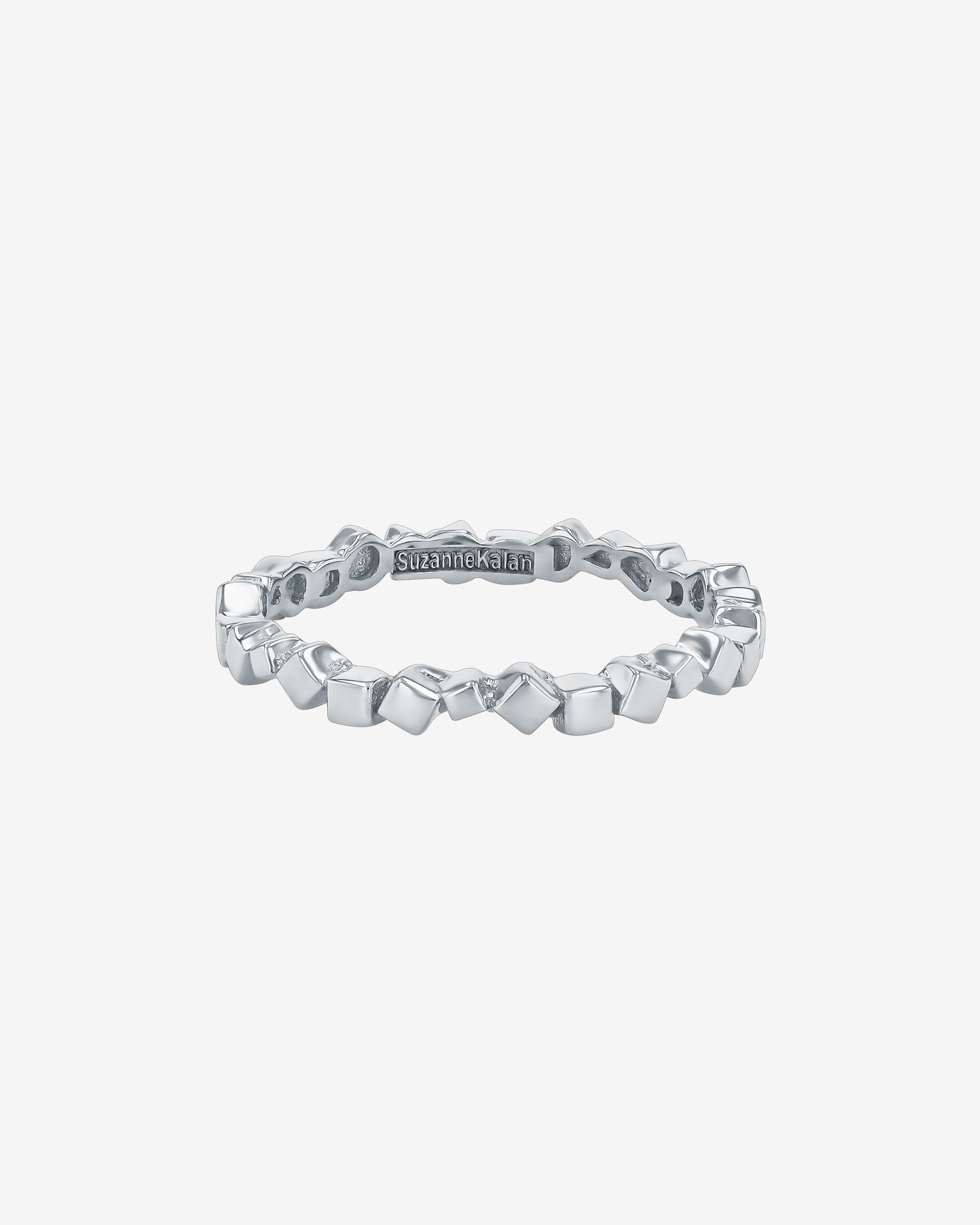 Suzanne Kalan Golden Mini Band in 18k white gold