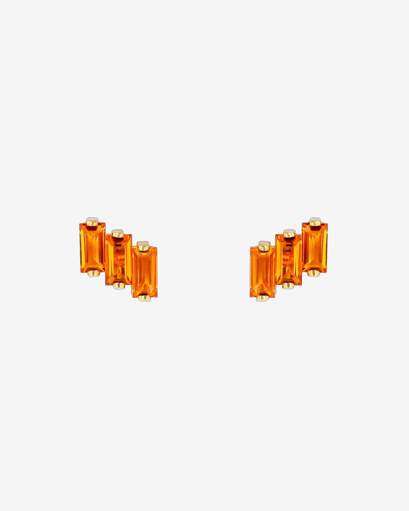 Kalan By Suzanne Kalan Amalfi Citrine Studs in 14k yellow gold