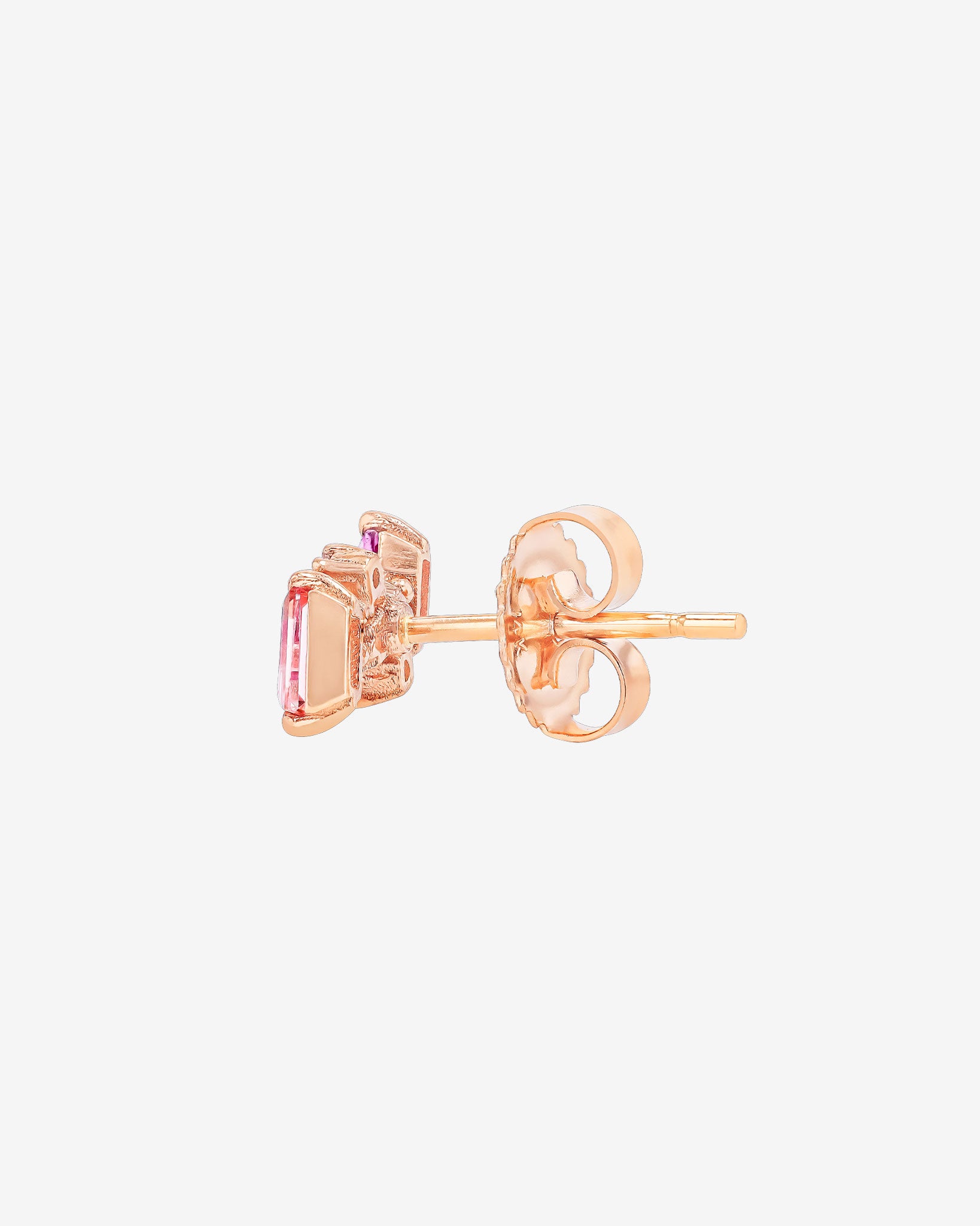 Kalan By Suzanne Kalan Amalfi Burst Red Ombre Studs in 14k rose gold