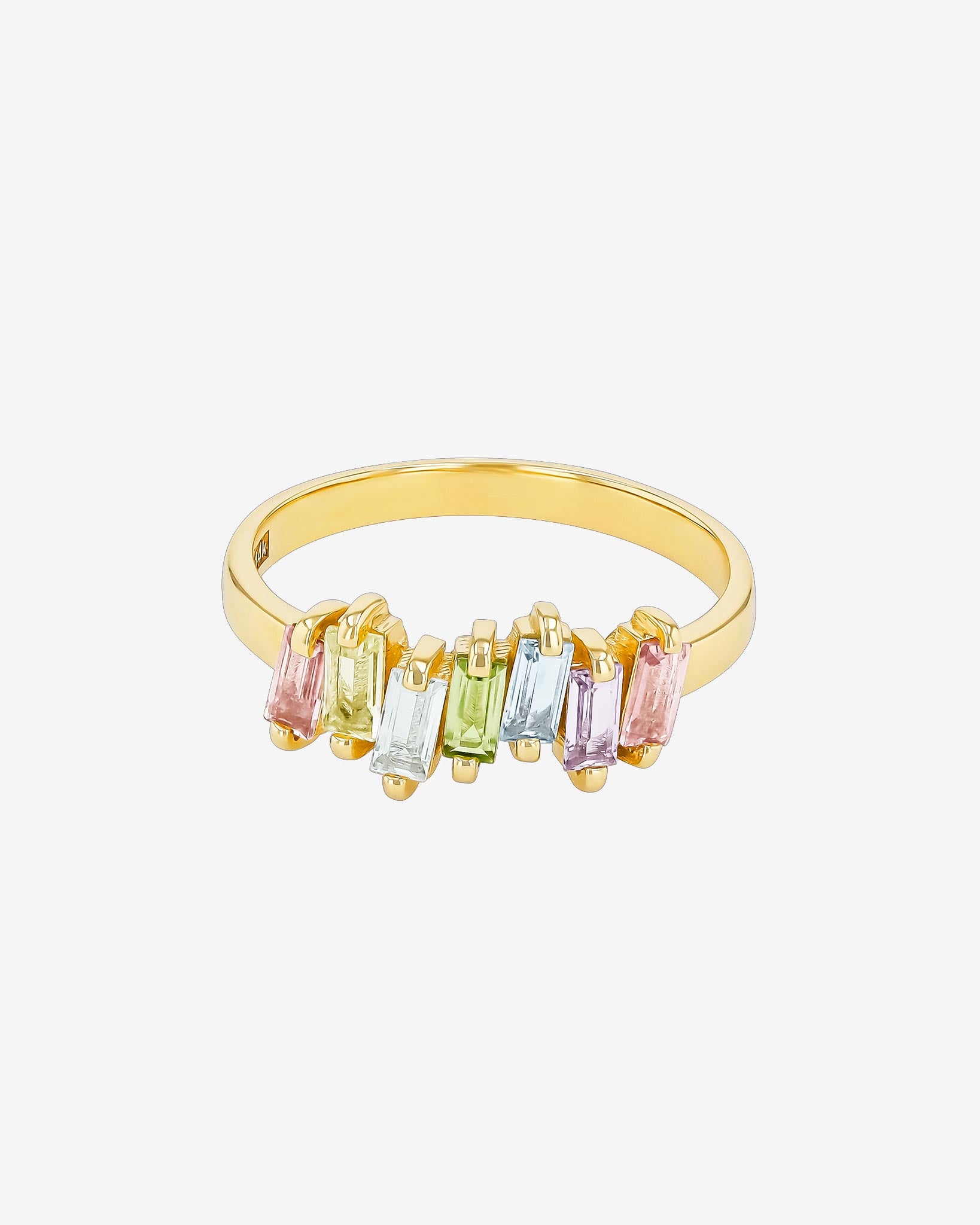 Kalan By Suzanne Kalan Amalfi Pastel Half Band in 14k yellow gold