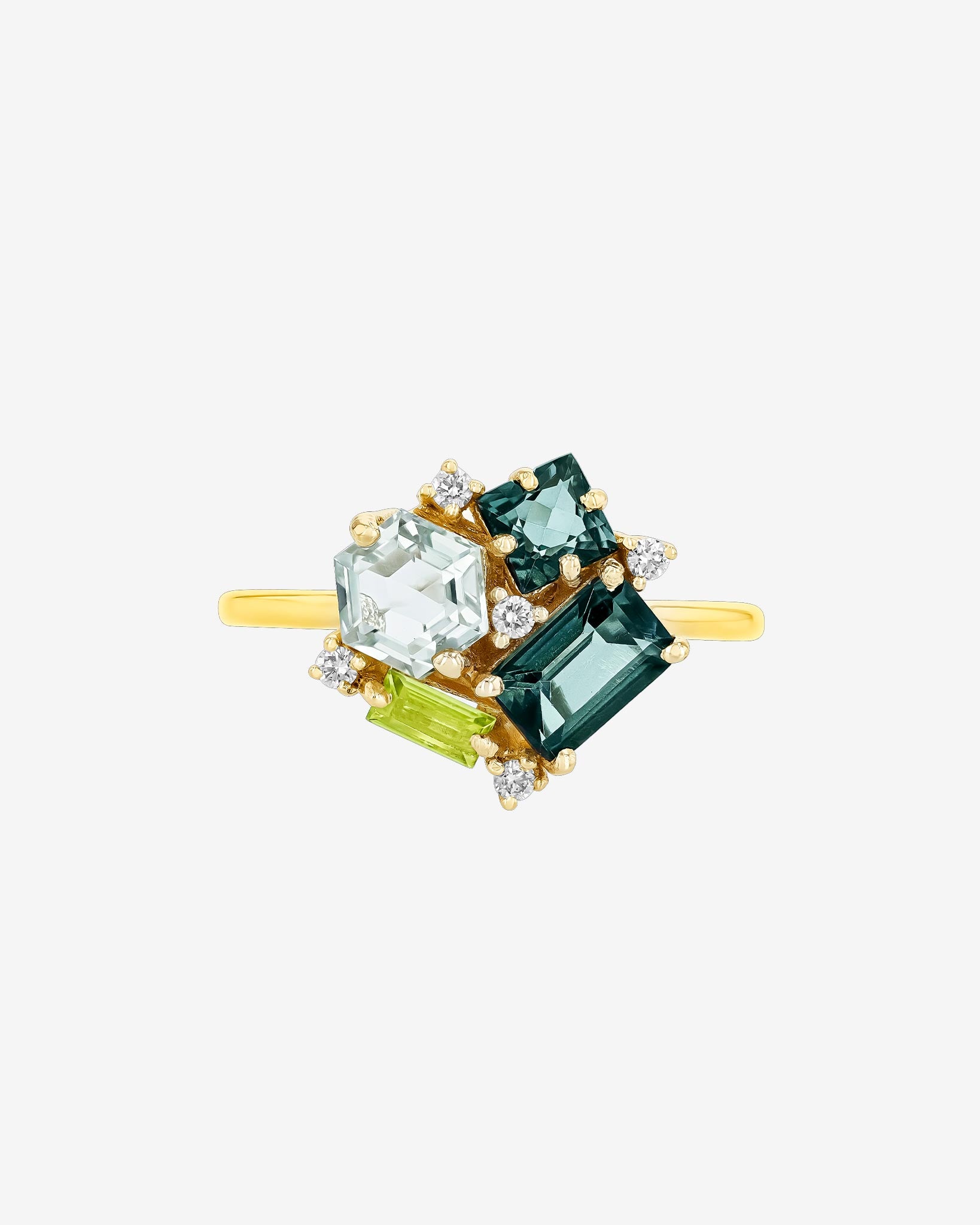 White Topaz Blossom Ring | Kalan by Suzanne Kalan 6.75 / White Gold